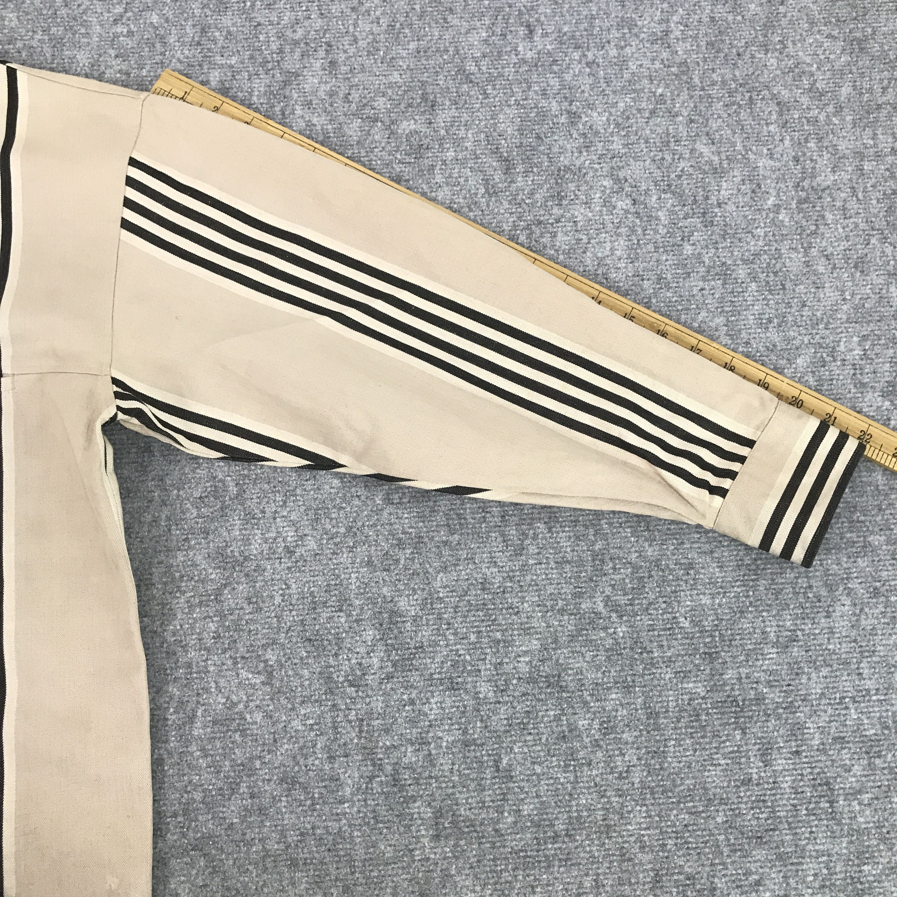 Japanese Brand Rare Rykiel Homme Striped Button Up Shirt Size US M / EU 48-50 / 2 - 6 Thumbnail