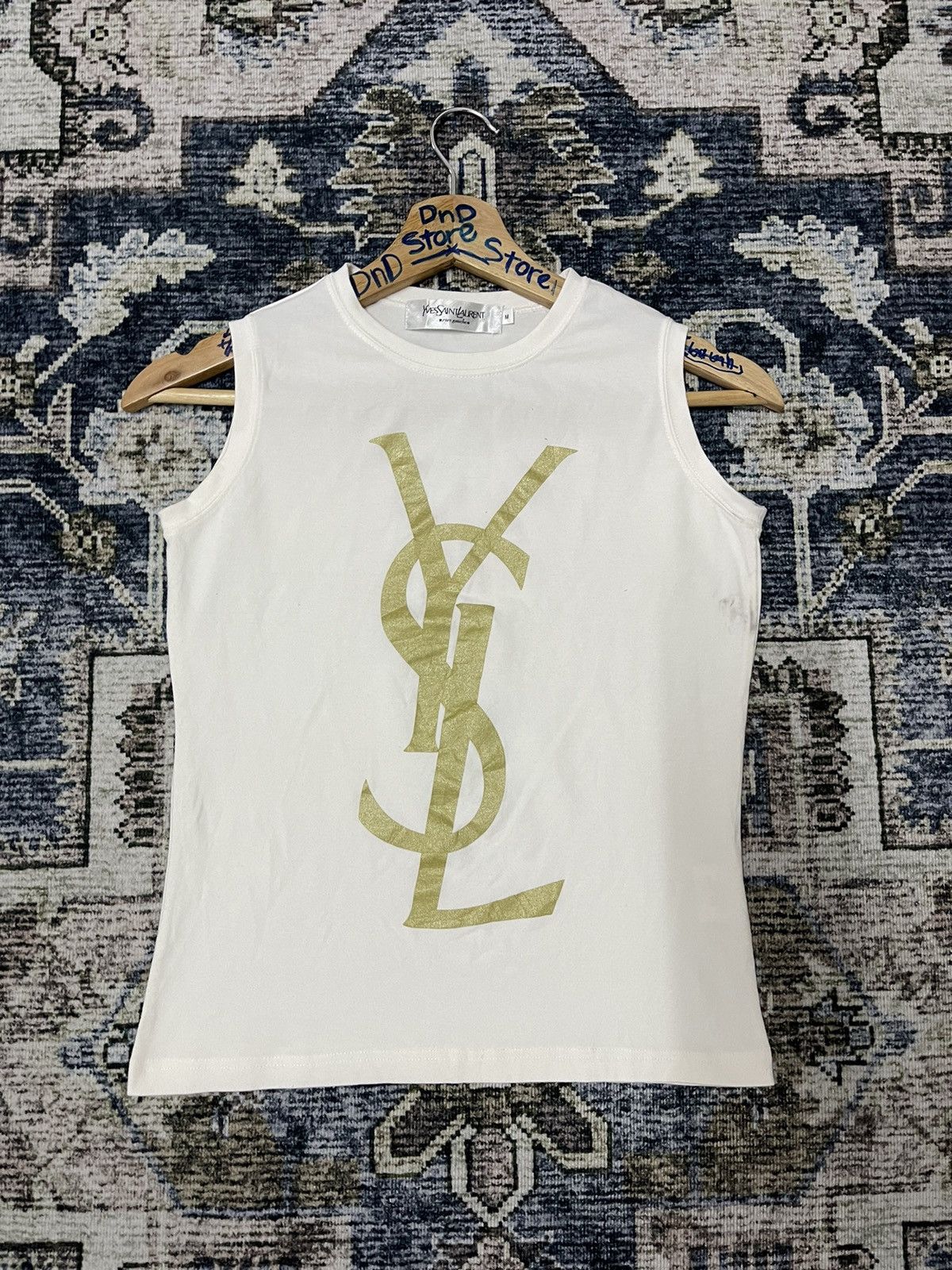 VINTAGE YVESSAINTLAURENT BIG SPELLOUT VERY RARE