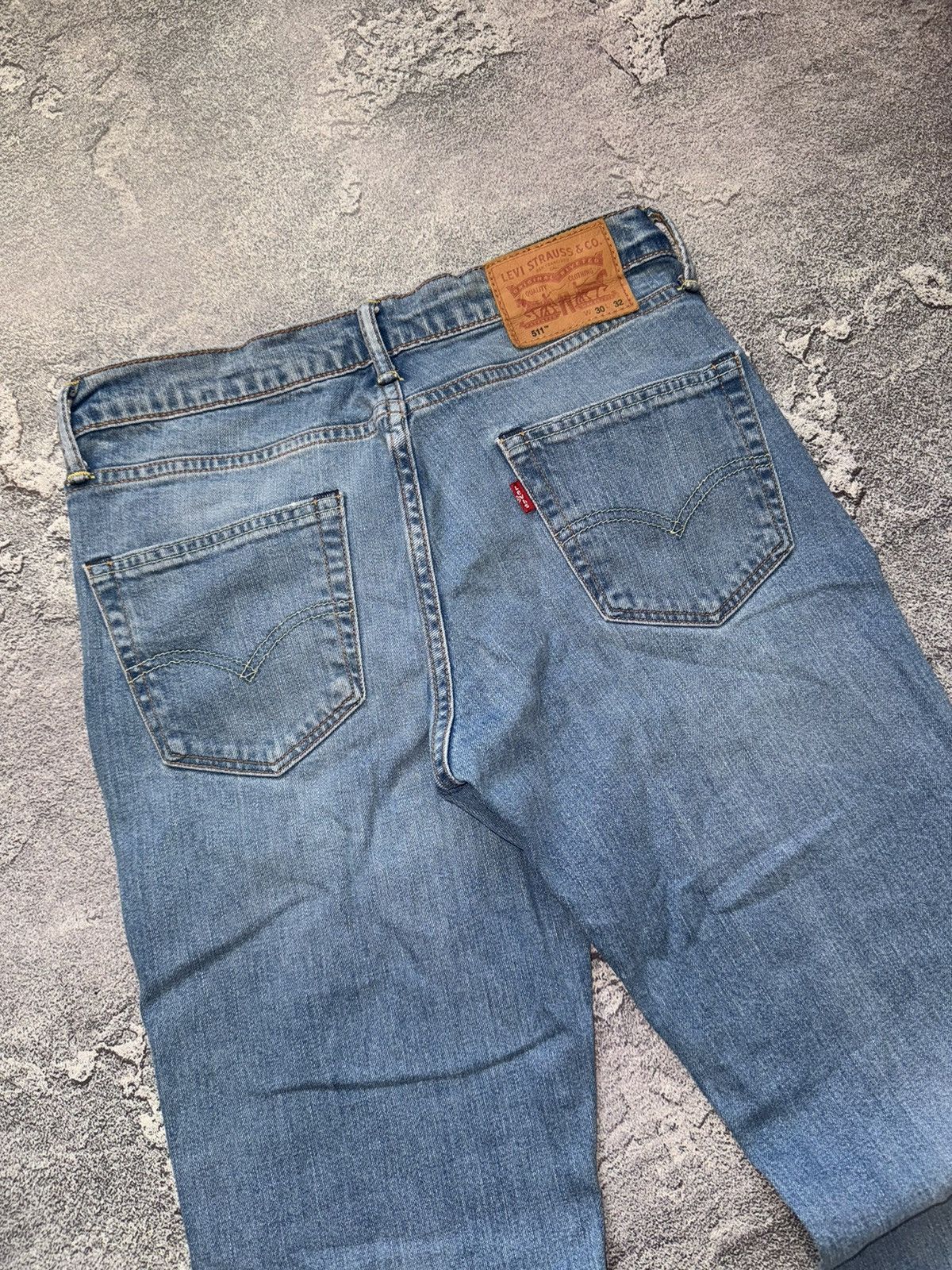 Levi's × Vintage Levi’s 511 30/32 blue denim pant trouser Jean chino Size US 30 / EU 46 - 3 Thumbnail