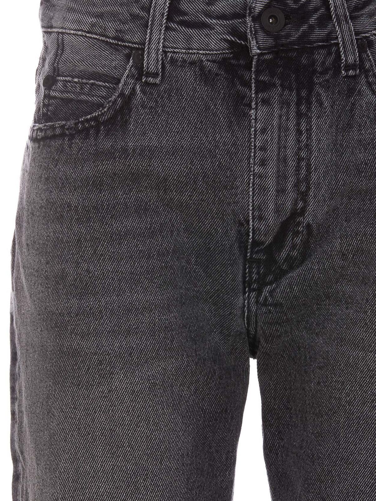 Off-White o1gr1nt0125 90S Fit Jeans in Vintage Black Size 30" / US 8 / IT 44 - 4 Thumbnail