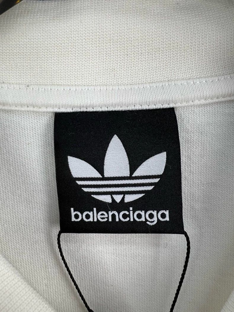 Balenciaga Balenciaga ADIDAS Clover Embroidered LOGO Short Sleeve Size US S / EU 44-46 / 1 - 4 Thumbnail