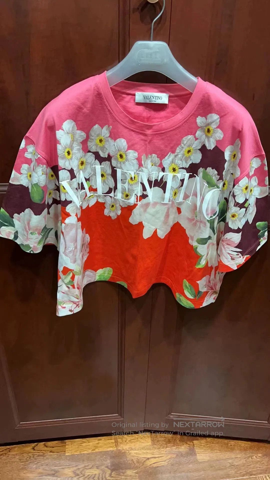 Valentino Valentino Floral Print Crop Top. Size US S / EU 44-46 / 1 - 1 Thumbnail