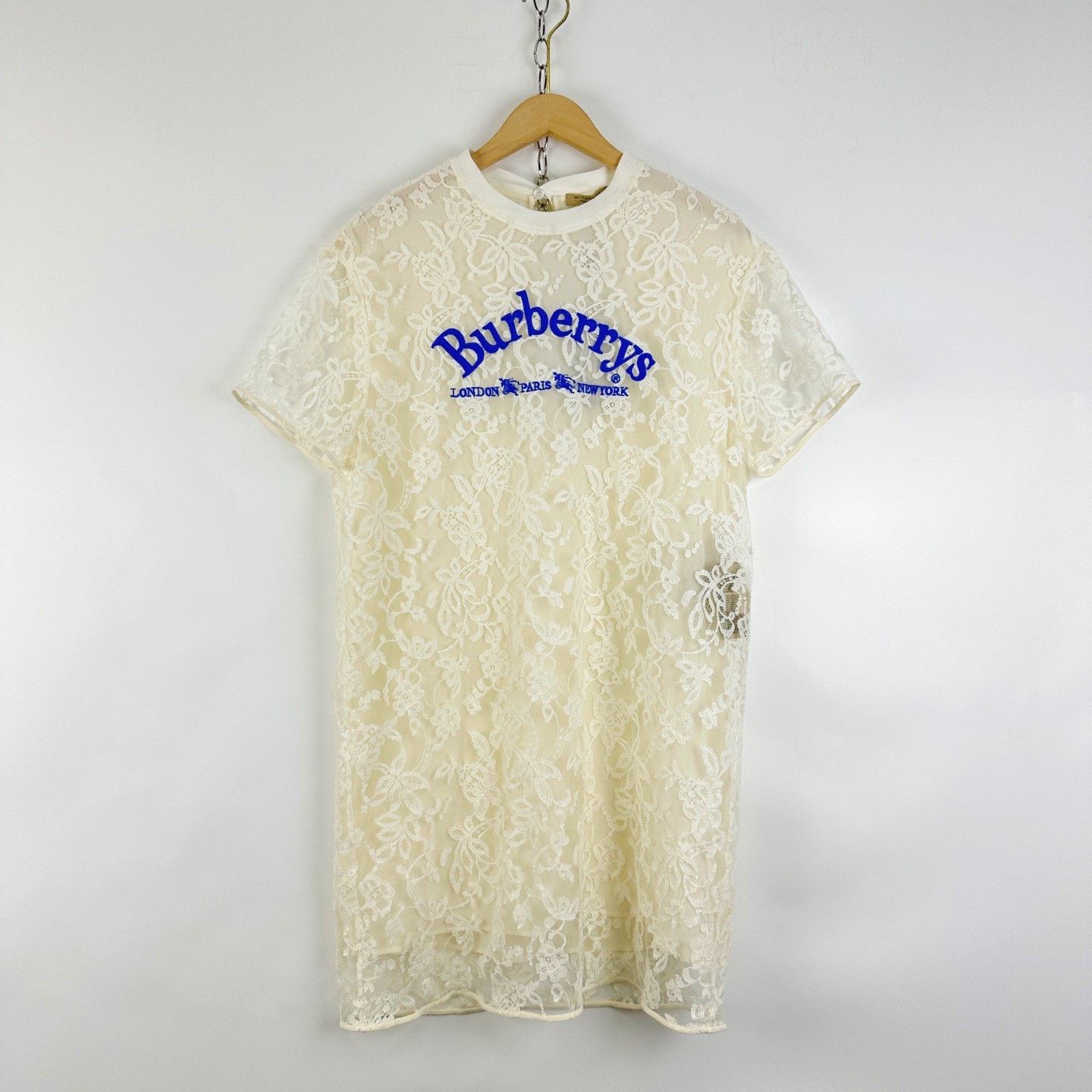 Burberry Burberry Lace Silk Logo Two-Piece Dress Size XS / US 0-2 / IT 36-38 - 1 Thumbnail