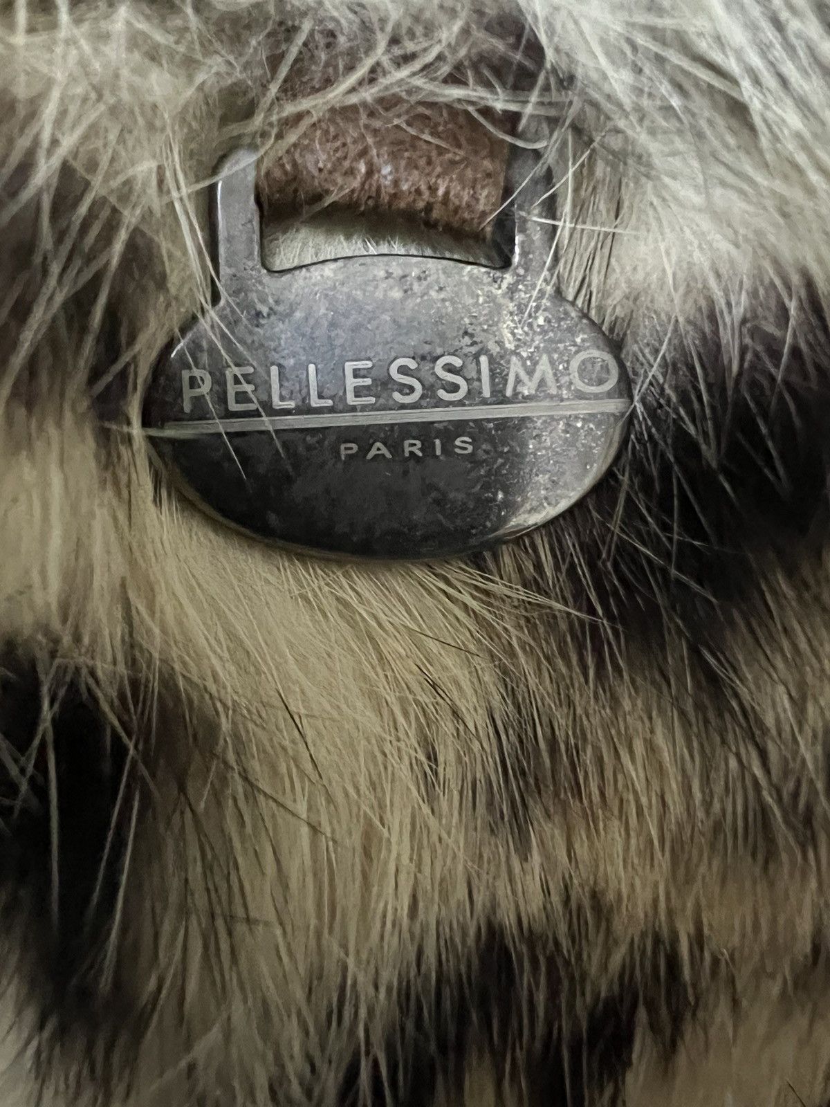 Japanese Brand × Leather Pellessimo Coats, Outerwear Leather Rabbit Size M / US 6-8 / IT 42-44 - 3 Thumbnail