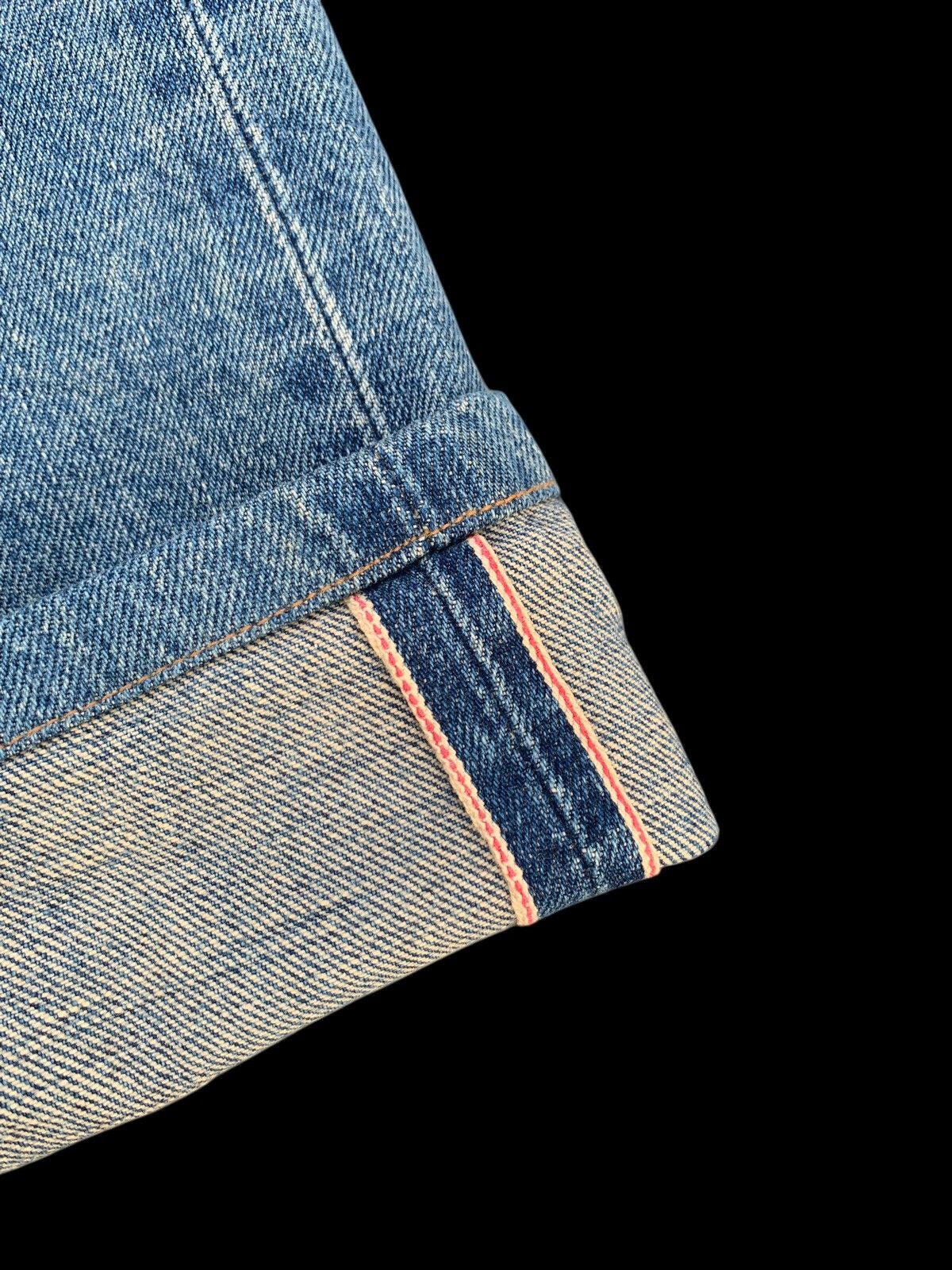 Kapital VINTAGE SOMETHING EDWIN SELVEDGE BAGGY DISTRESSED DENIM Size US 28 / EU 44 - 10 Thumbnail