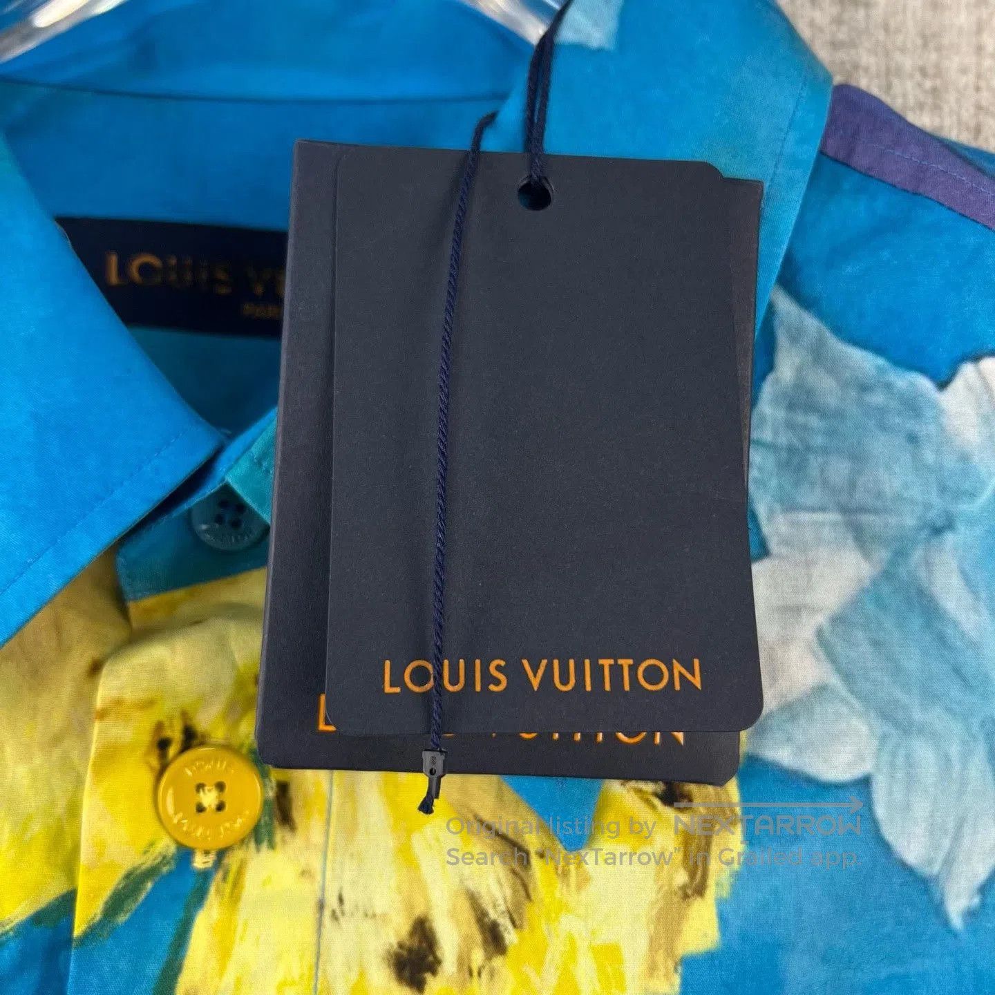 Louis Vuitton Louis Vuitton FW23 Bird Floral Casual Shirt. Size M / US 6-8 / IT 42-44 - 6 Thumbnail