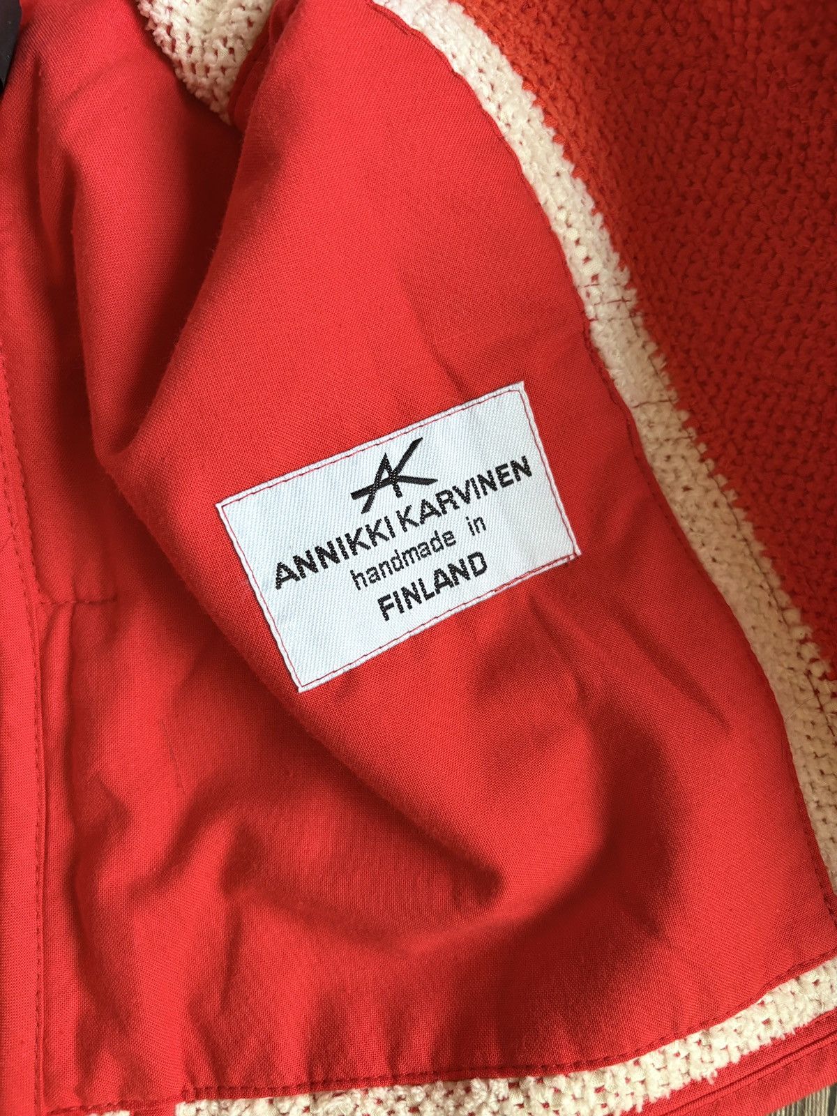 Annikki Karvinen ANNIKKI KARVINEN Handmade in Finland Multicolor Woven Jacket Size S / US 4 / IT 40 - 6 Thumbnail