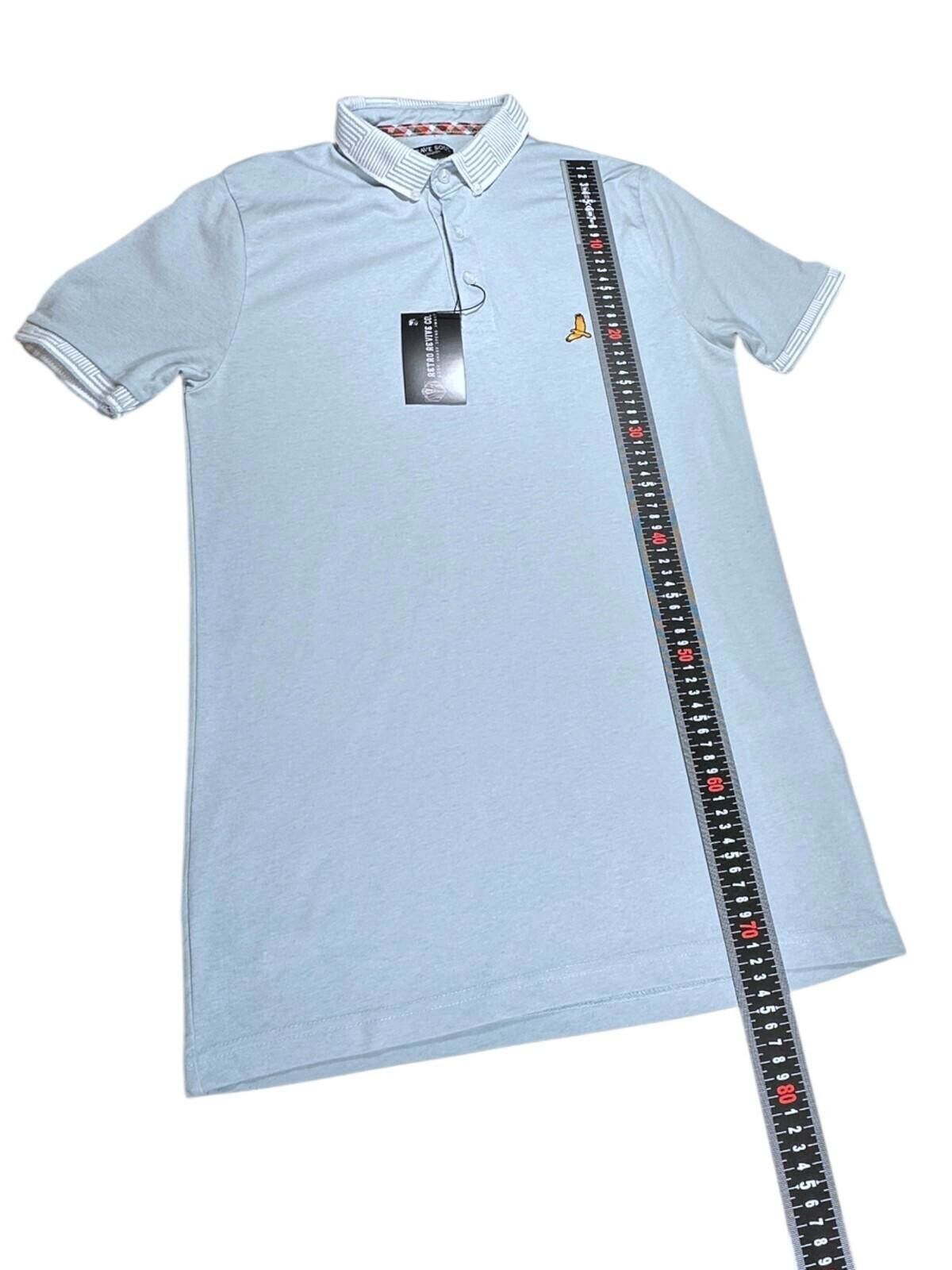 Brave Soul Brave Soul Polo Shirt Men's UK Siize M Baby Blue Logo Size US M / EU 48-50 / 2 - 6 Thumbnail