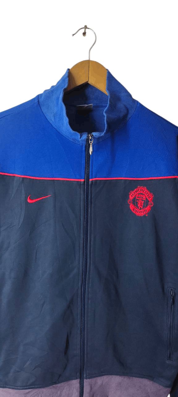 Nike NIKE X MANCHESTER UNITED DISSTRESSED TRACKTOP JACKET Size US L / EU 52-54 / 3 - 8 Thumbnail
