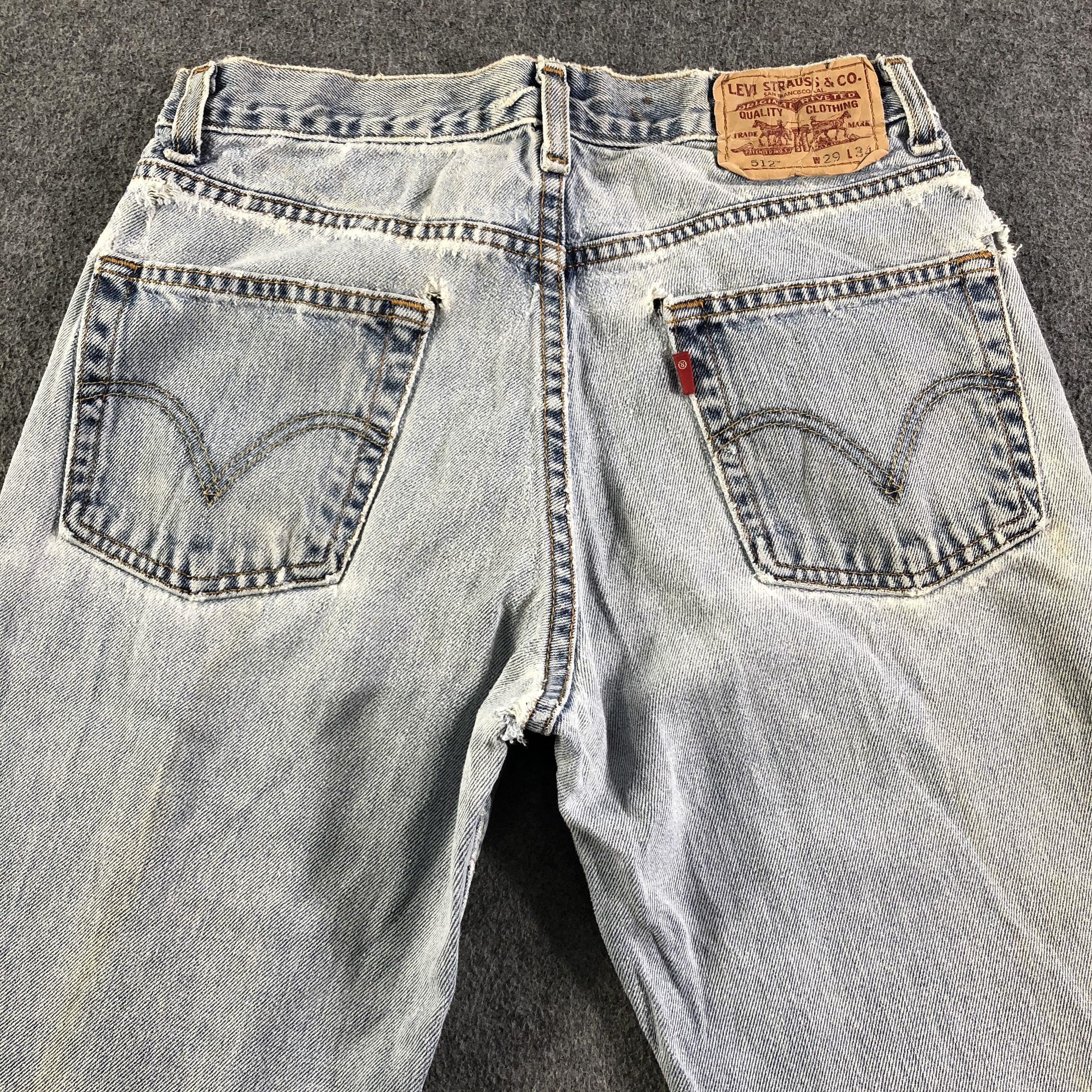 Levi's Vintage Light Wash Levis 512 Jeans-J3050 Size US 29 - 4 Thumbnail