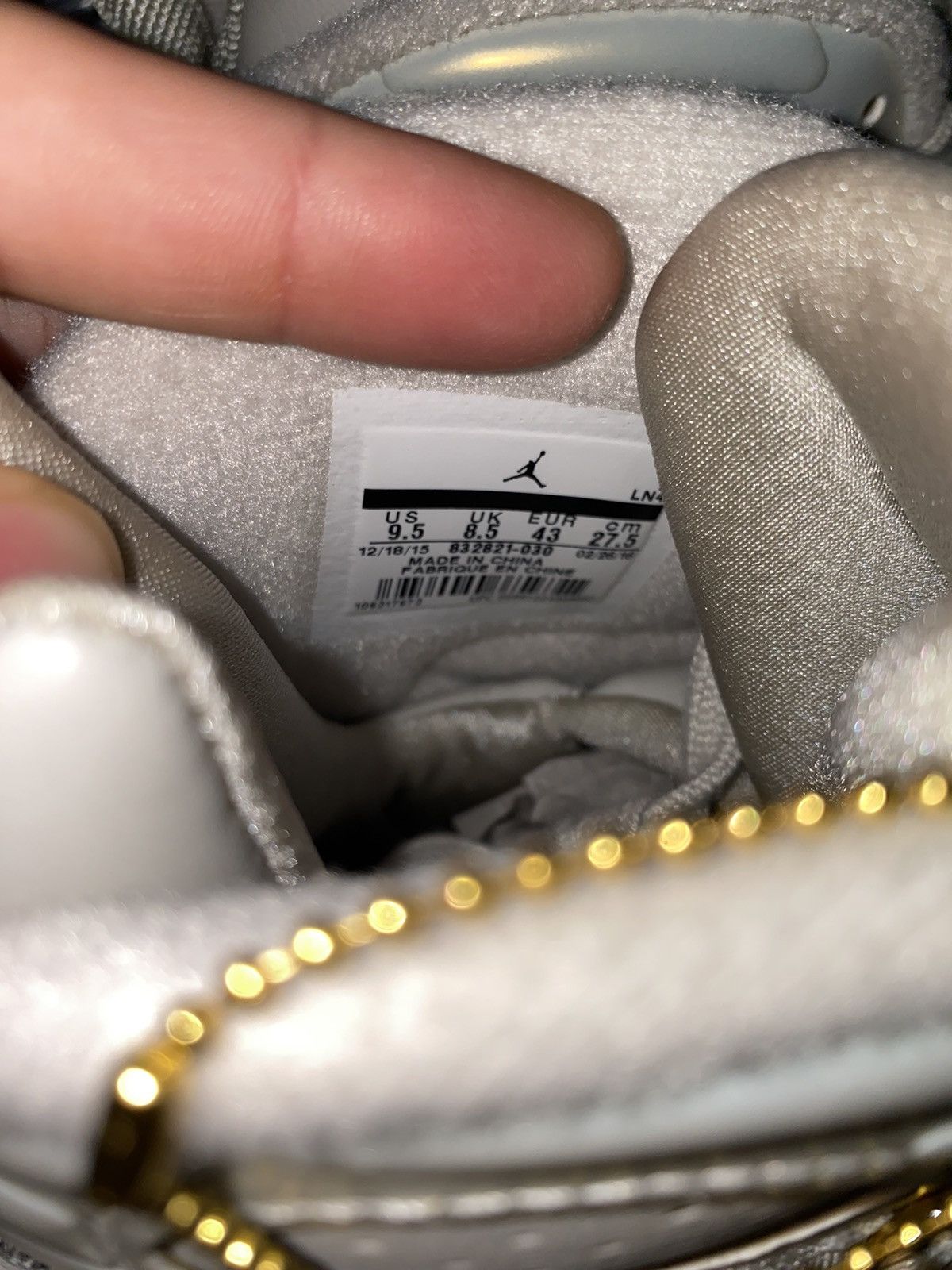 Jordan Brand Air Jordan 8 Retro ‘Champagne’ (NWOB) Size US 9.5 / EU 42-43 - 7 Thumbnail