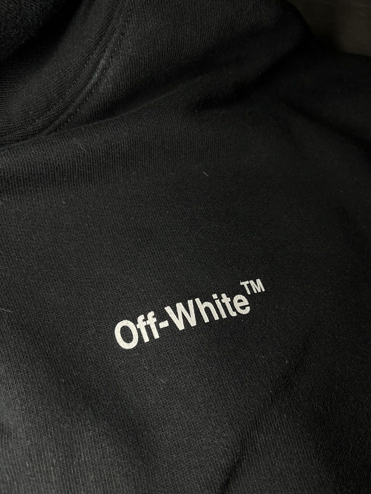 Off-White OFF WHITE BY VIRGIL ABLOH BLACK CARAVAGGIO ARROW HOODIE Size US L / EU 52-54 / 3 - 6 Thumbnail