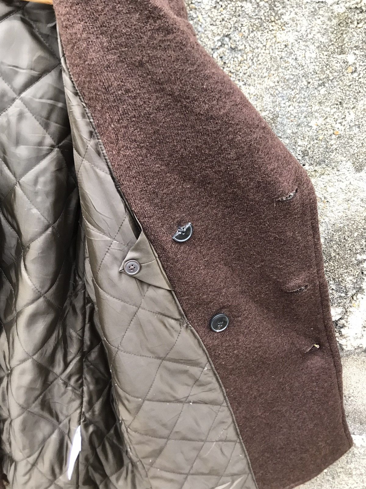 Japanese Brand 🌟Uniqlo Wool Double Breasted Peacoat Size US M / EU 48-50 / 2 - 11 Thumbnail
