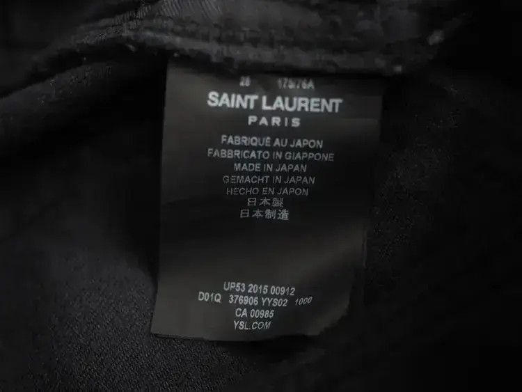 Saint Laurent Paris Saint Laurent Pris D-2507 Size US 28 / EU 44 - 9 Thumbnail