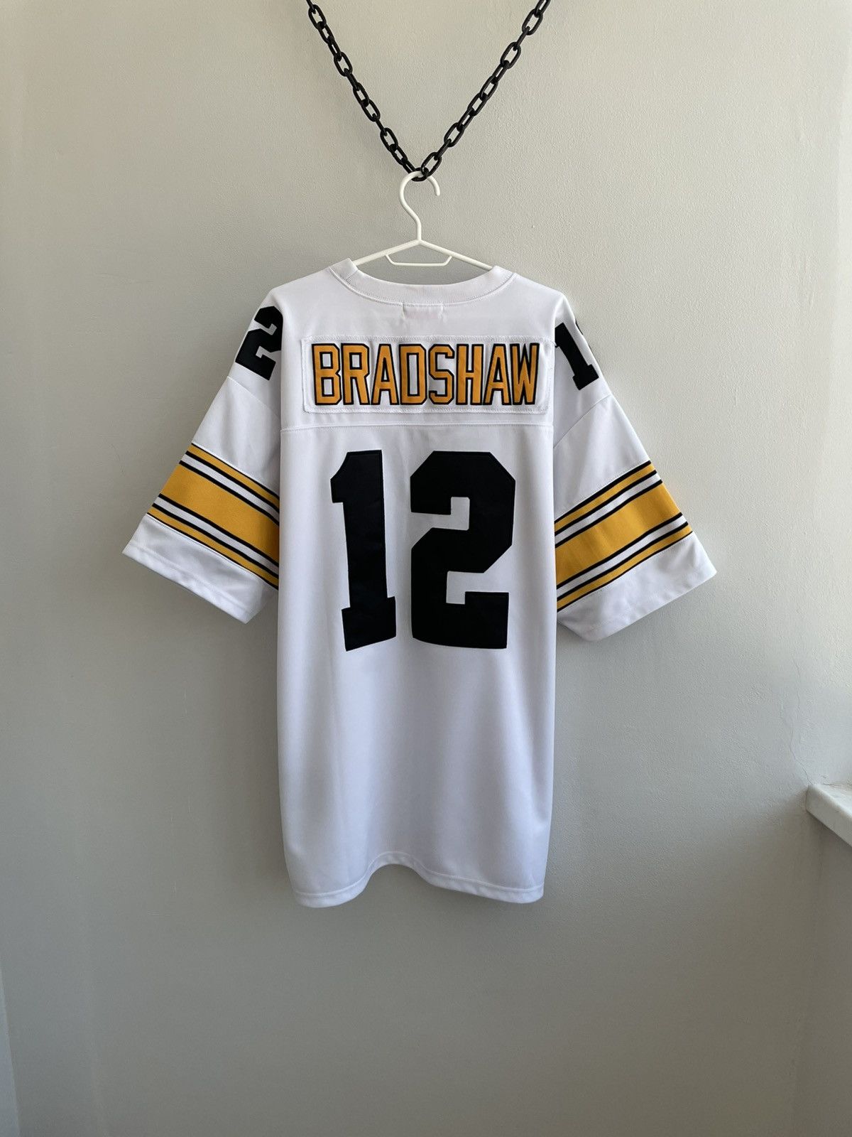 Mitchell & Ness Pittsburg Steelers Terry Bradshaw NFL Football Shirt Jersey Size US XL / EU 56 / 4 - 1 Thumbnail