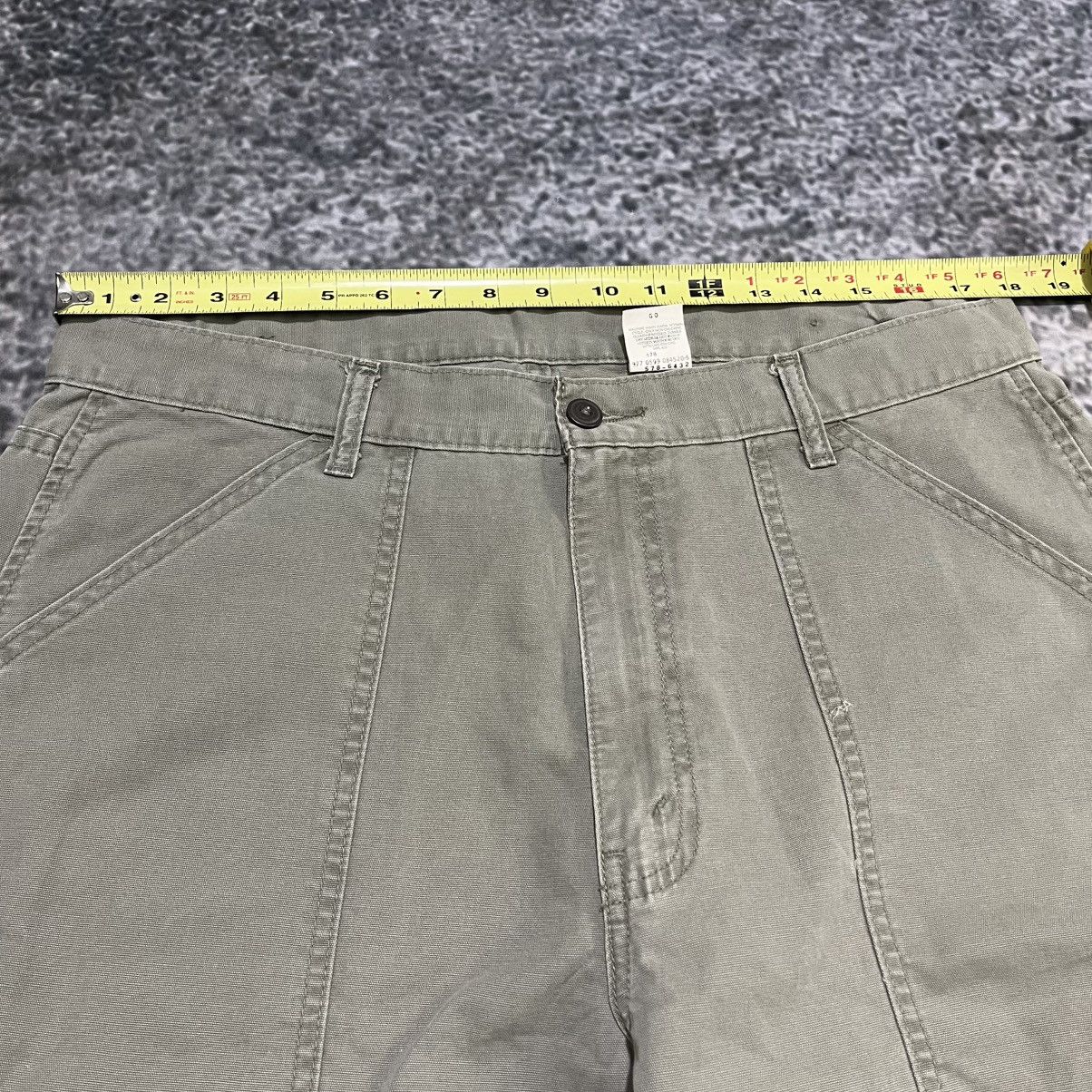 Levi's Vintage Y2K Levi's Baggy Wide Leg Skater Utility Pants 36x30 Size US 36 / EU 52 - 7 Thumbnail