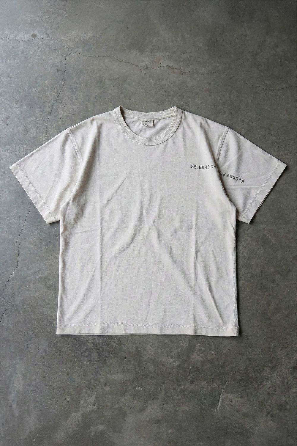 Ojardorf O.Files x AT17C – Raw White Organic Cotton T-Shirt Size US M / EU 48-50 / 2 - 3 Thumbnail
