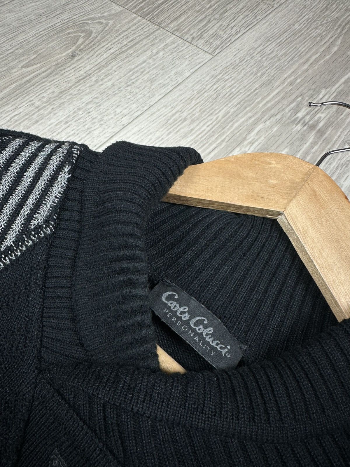 Carlo Colucci × Vintage Vintage Carlo Colucci Personality Sweater Cardigan Size US XL / EU 56 / 4 - 8 Thumbnail
