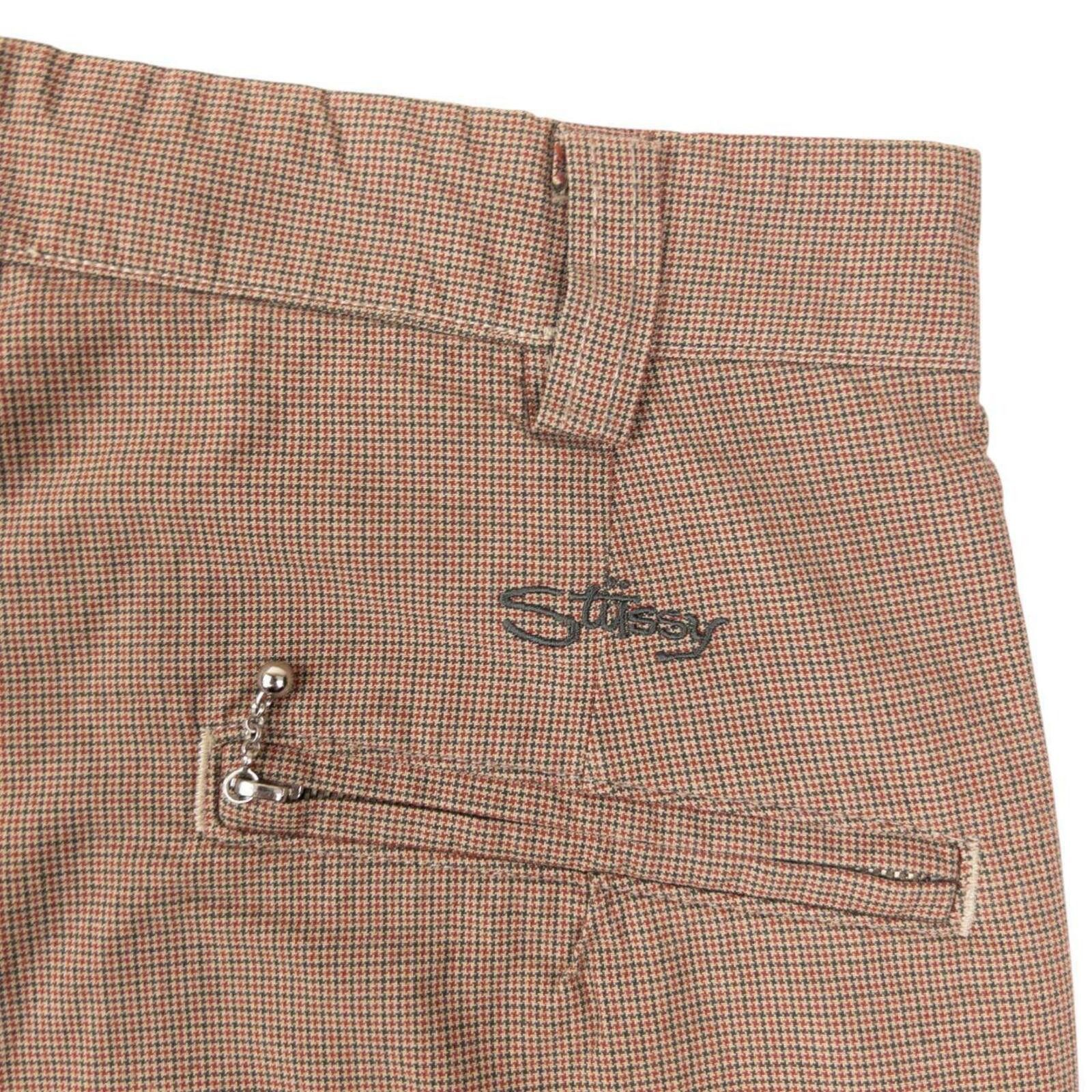 Stussy Vintage 2000s Stussy High Waisted Pattern Trousers Size W29 Size US 32 / EU 48 - 6 Thumbnail