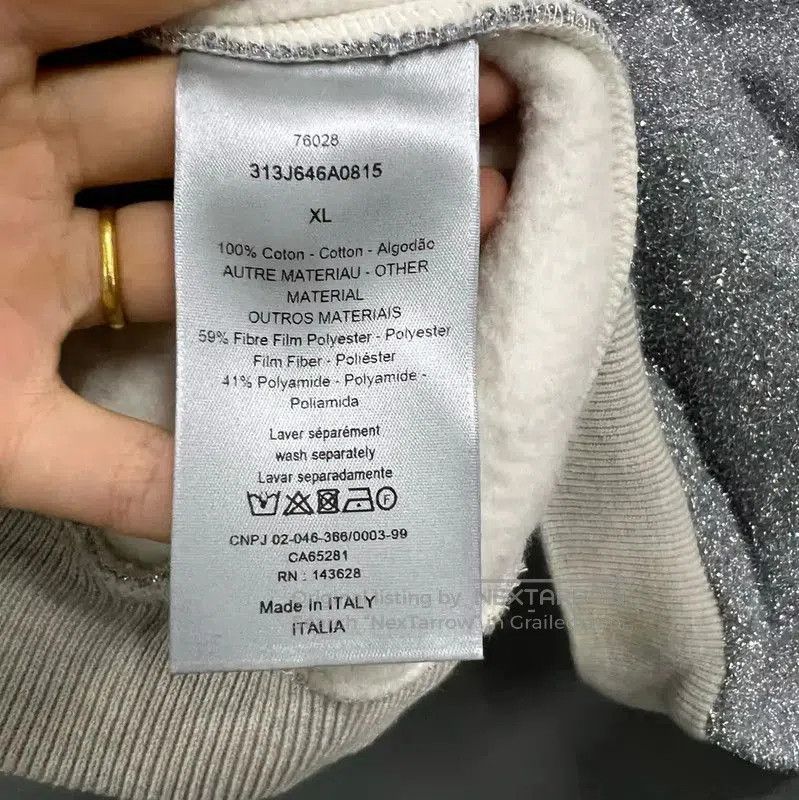 Dior Dior Colorblock Cotton Sweatshirt for Men . Size US XL / EU 56 / 4 - 3 Thumbnail