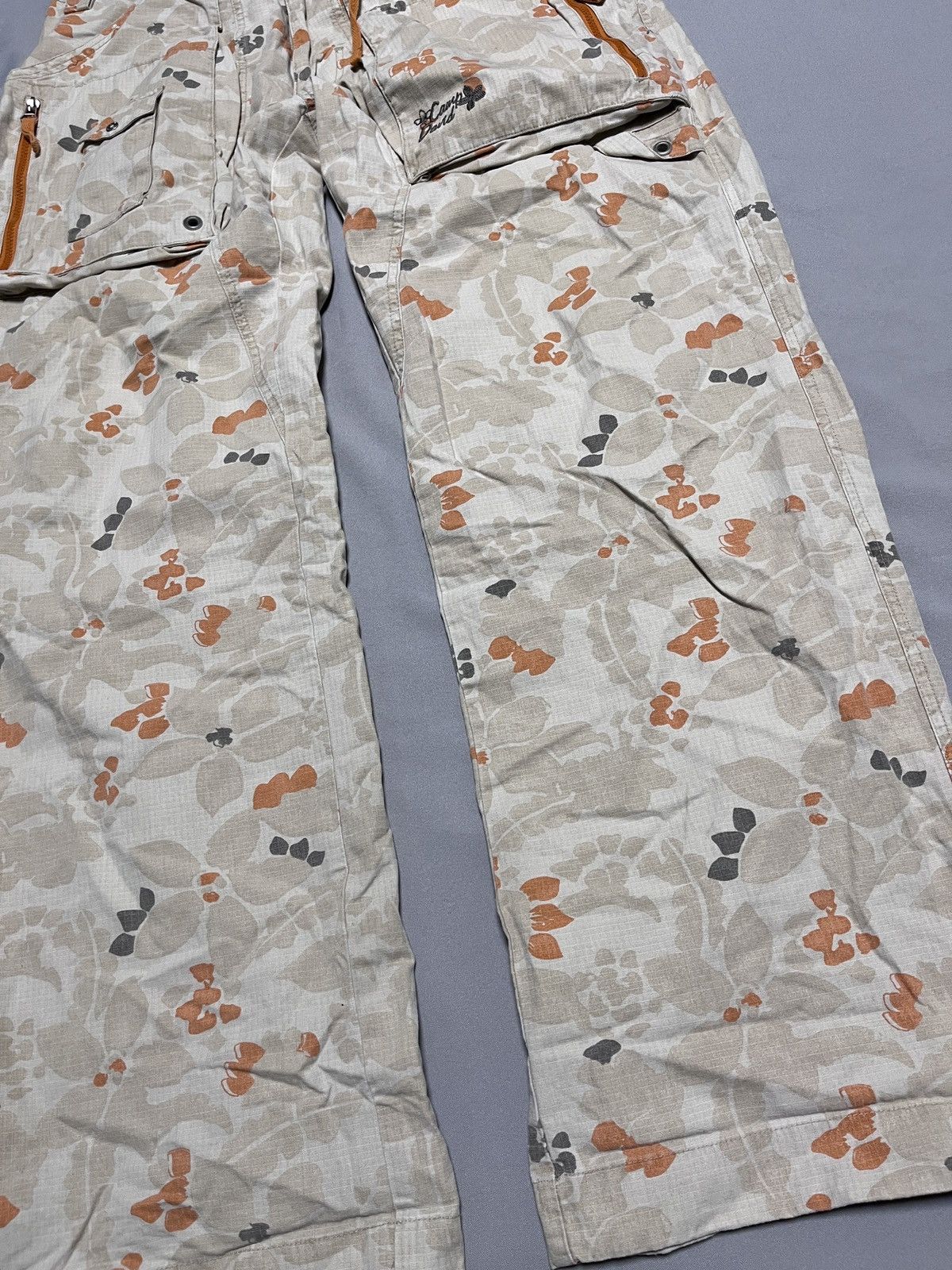 Camp David y2k Floral Camouflage Wide Cargo Japanese Camp David Pants Size US 36 / EU 52 - 8 Thumbnail