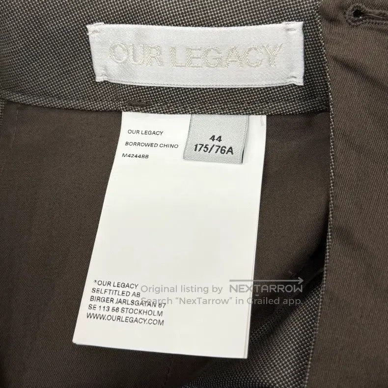 Our Legacy Our Legacy Wool leisure trousers Size US 44 / EU 60 - 4 Thumbnail