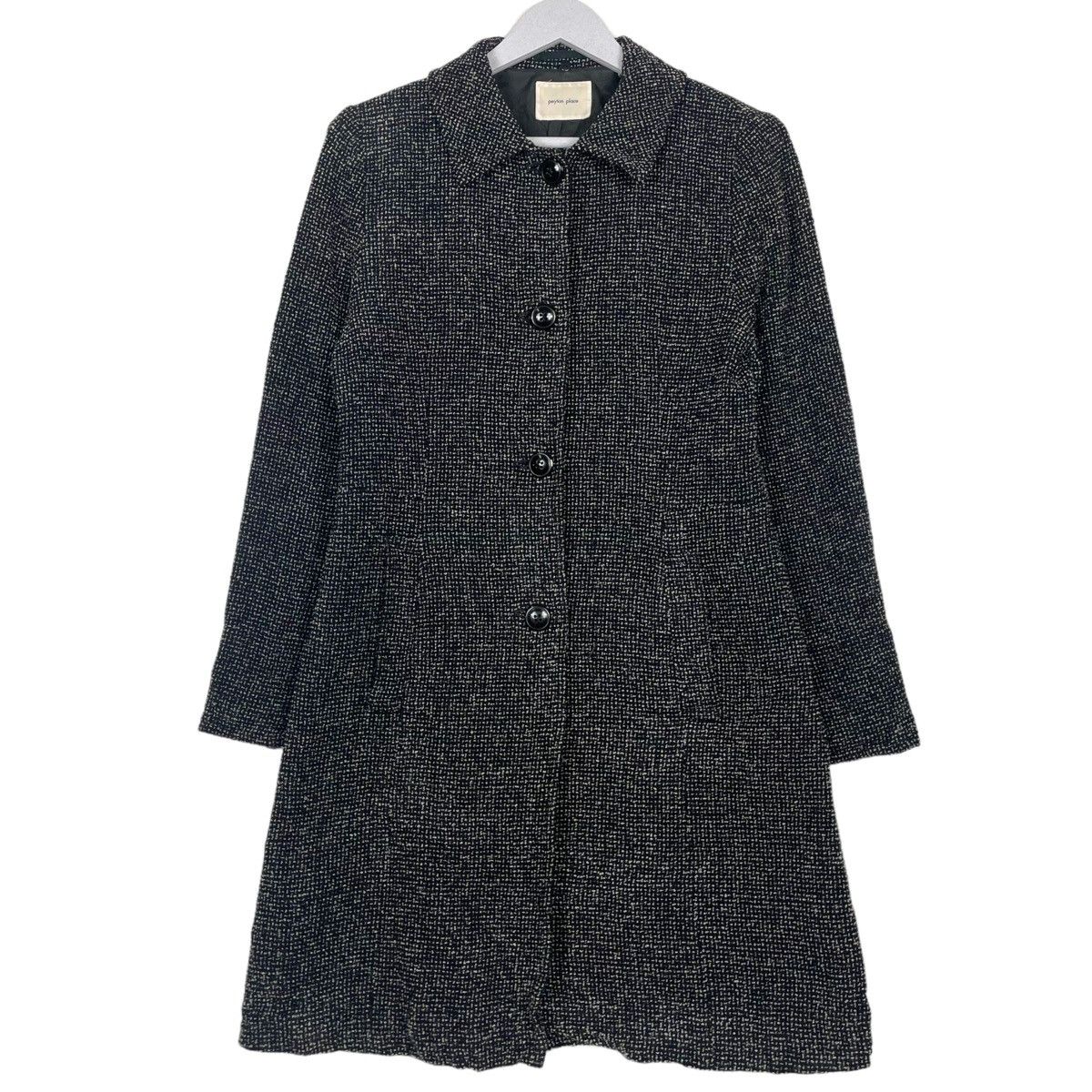 Designer × Japanese Brand × Other 💥PEYTON PLACE JAPAN BUTTON TRENCH JACKET Size S / US 4 / IT 40 - 1 Thumbnail