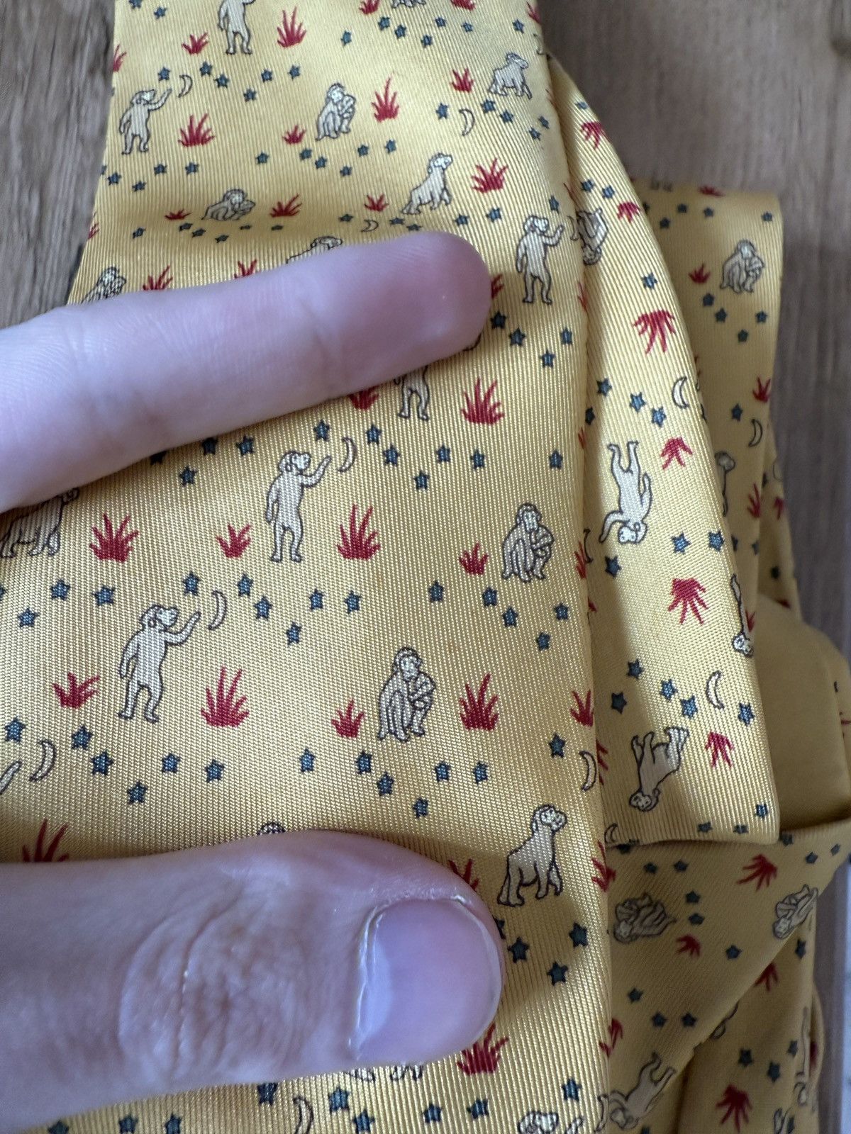 Hermes Vintage Hermes Tie Size ONE SIZE - 6 Thumbnail