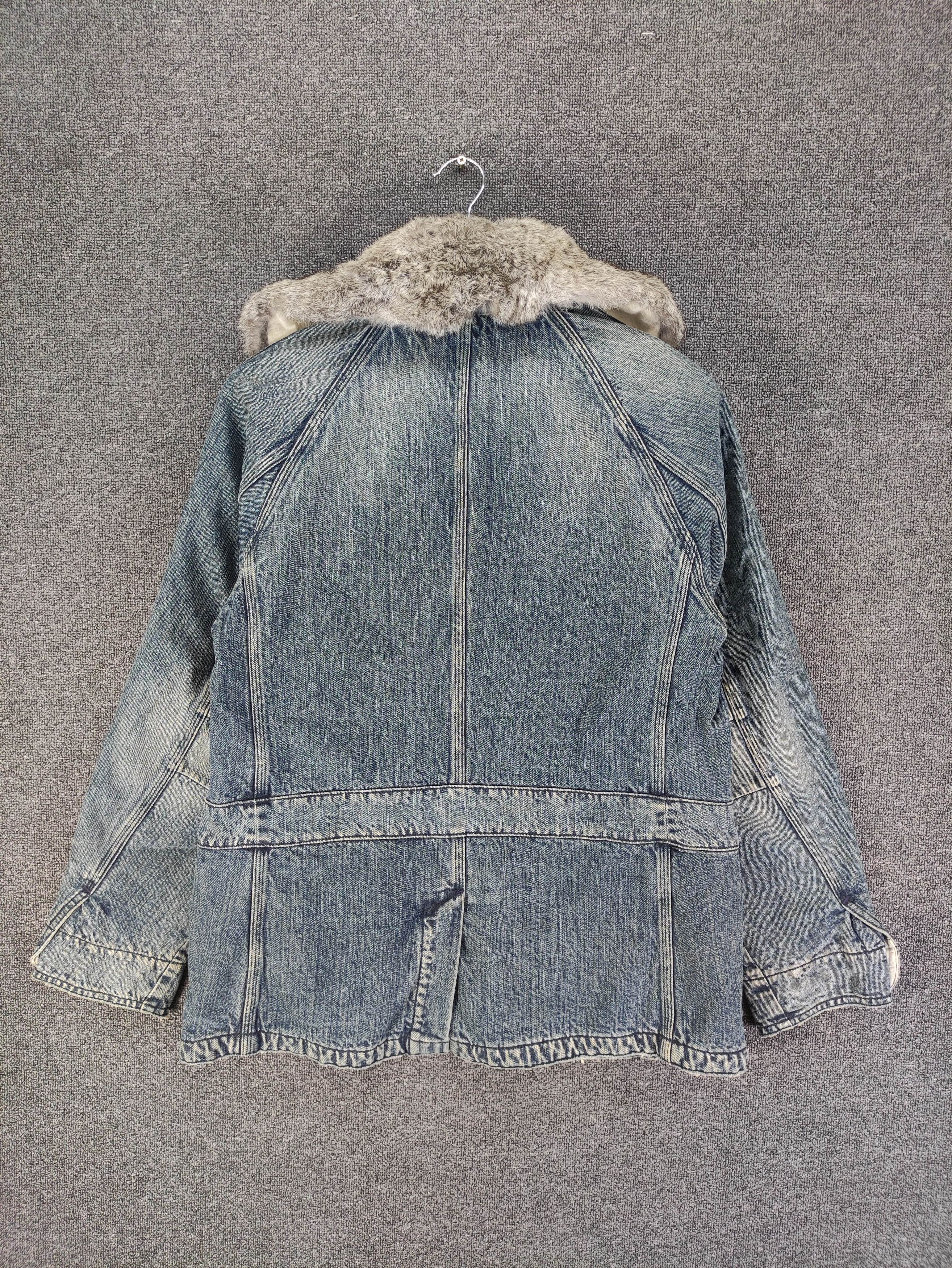 Indigo Vintage Indigo Denim Jacket Lining Fleece Size US M / EU 48-50 / 2 - 8 Thumbnail