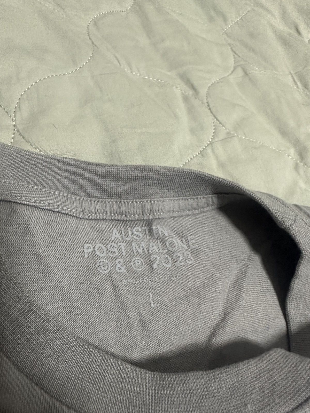 Band Tees × Rap Tees Post Malone Austin Tour Tshirt Large Size US L / EU 52-54 / 3 - 3 Thumbnail