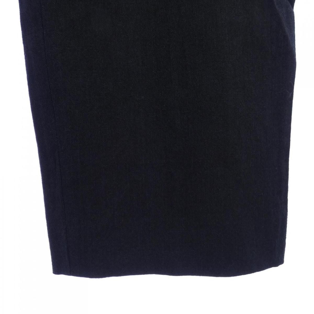 Comme des Garcons Cropped Pants Wool Plain Zipper Full Length Black Size US 32 / EU 48 - 3 Thumbnail