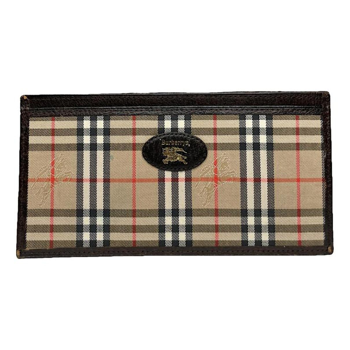 Burberry Beige Leather Purse Size ONE SIZE - 1 Thumbnail