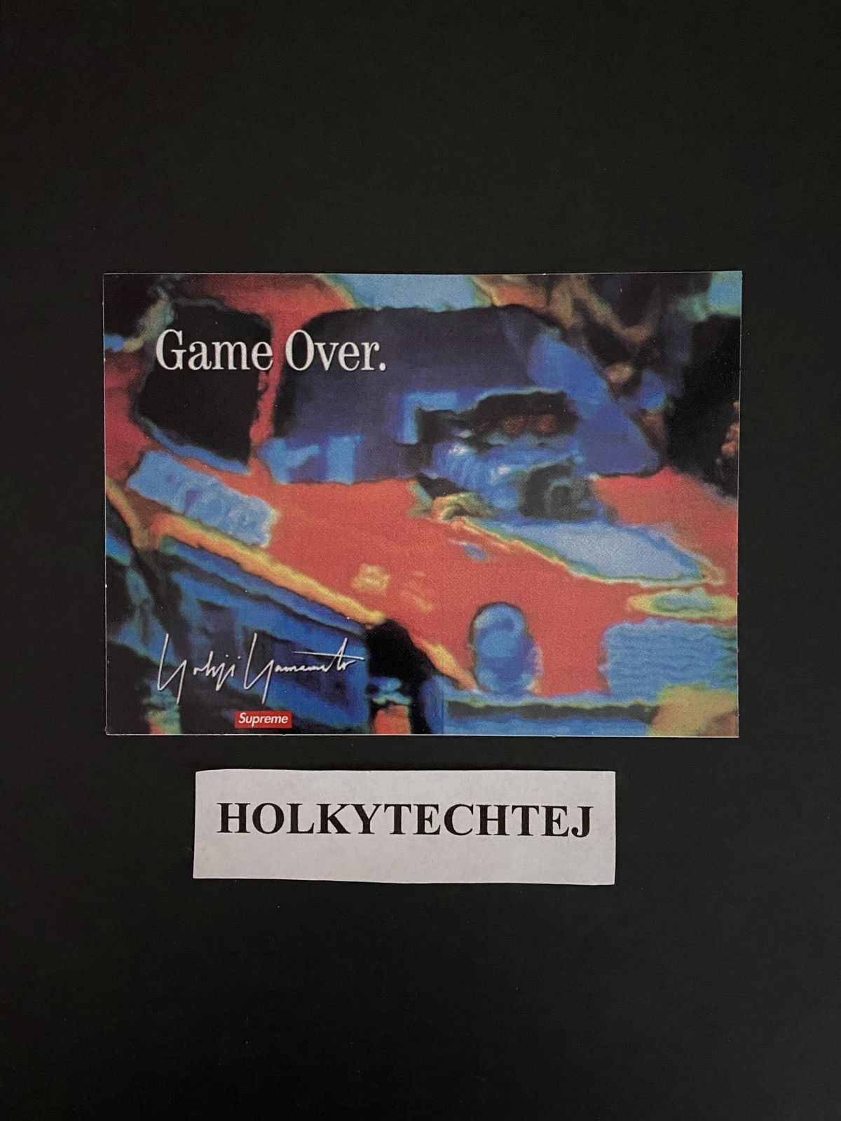 Yohji Yamamoto Supreme Game Over | Grailed