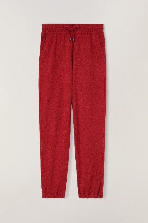 Loro Piana o1srvl11e0824 Merano Cashmere Pants in Red Size 27" / US 4 / IT 40 - 1 Thumbnail