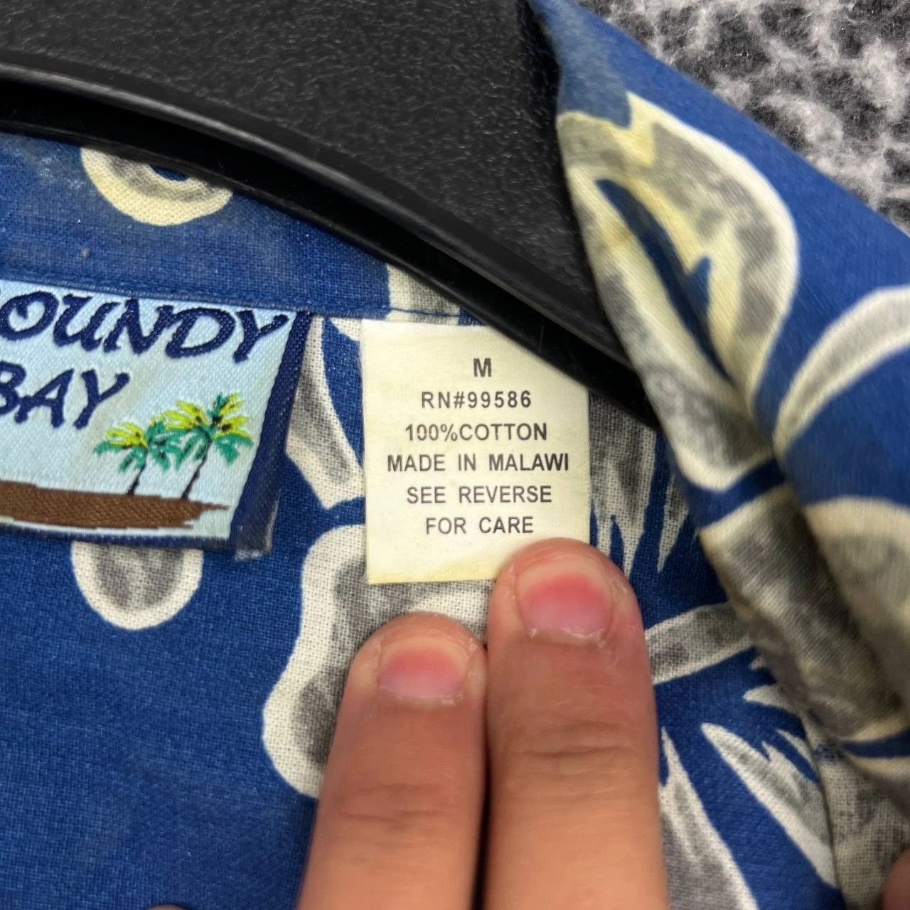 Other Roundy Bay Shirt Men Hawaiian Button Up Collared Cotton M Size US M / EU 48-50 / 2 - 4 Thumbnail