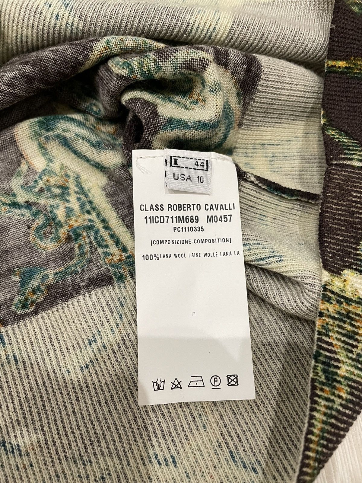 Designer × Just Cavalli × Roberto Cavalli Roberto Cavalli Class snake logo cardigan long sleeve Size M / US 6-8 / IT 42-44 - 7 Thumbnail