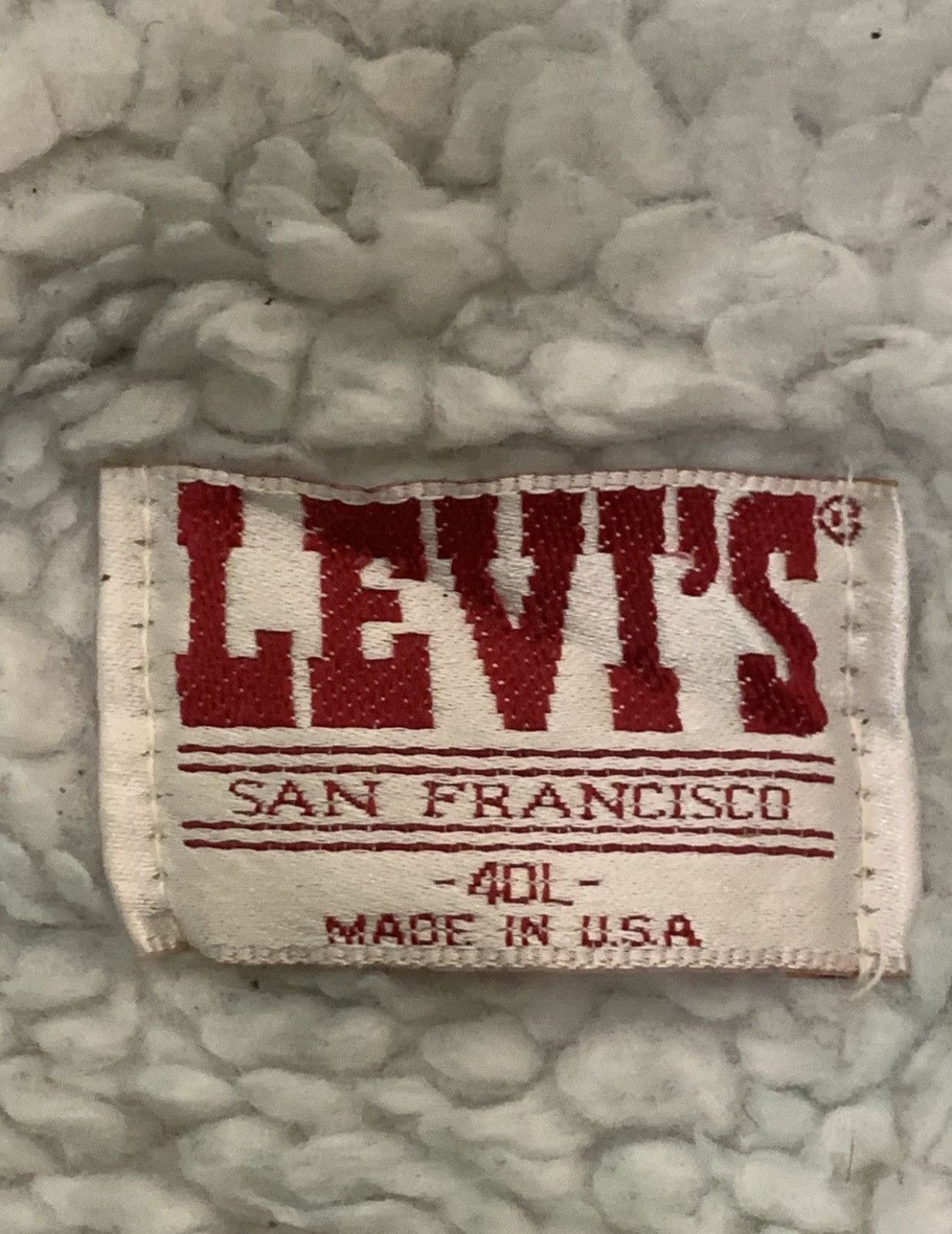 Levi's Vintage Clothing Rare Design Vintage Levi’s Sherpa Jackets Size US M / EU 48-50 / 2 - 4 Thumbnail