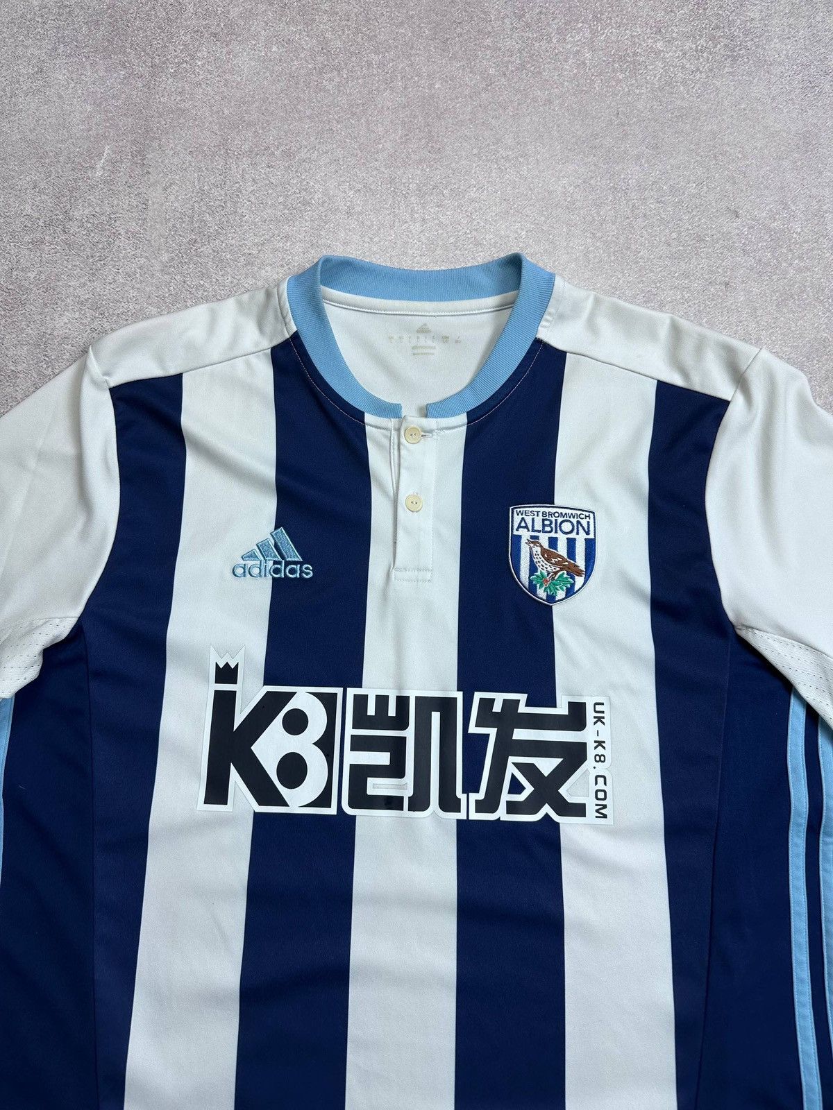 Adidas 2016 Adidas West Bromwich Albion Home Jersey T-shirt XL Size US L / EU 52-54 / 3 - 3 Thumbnail