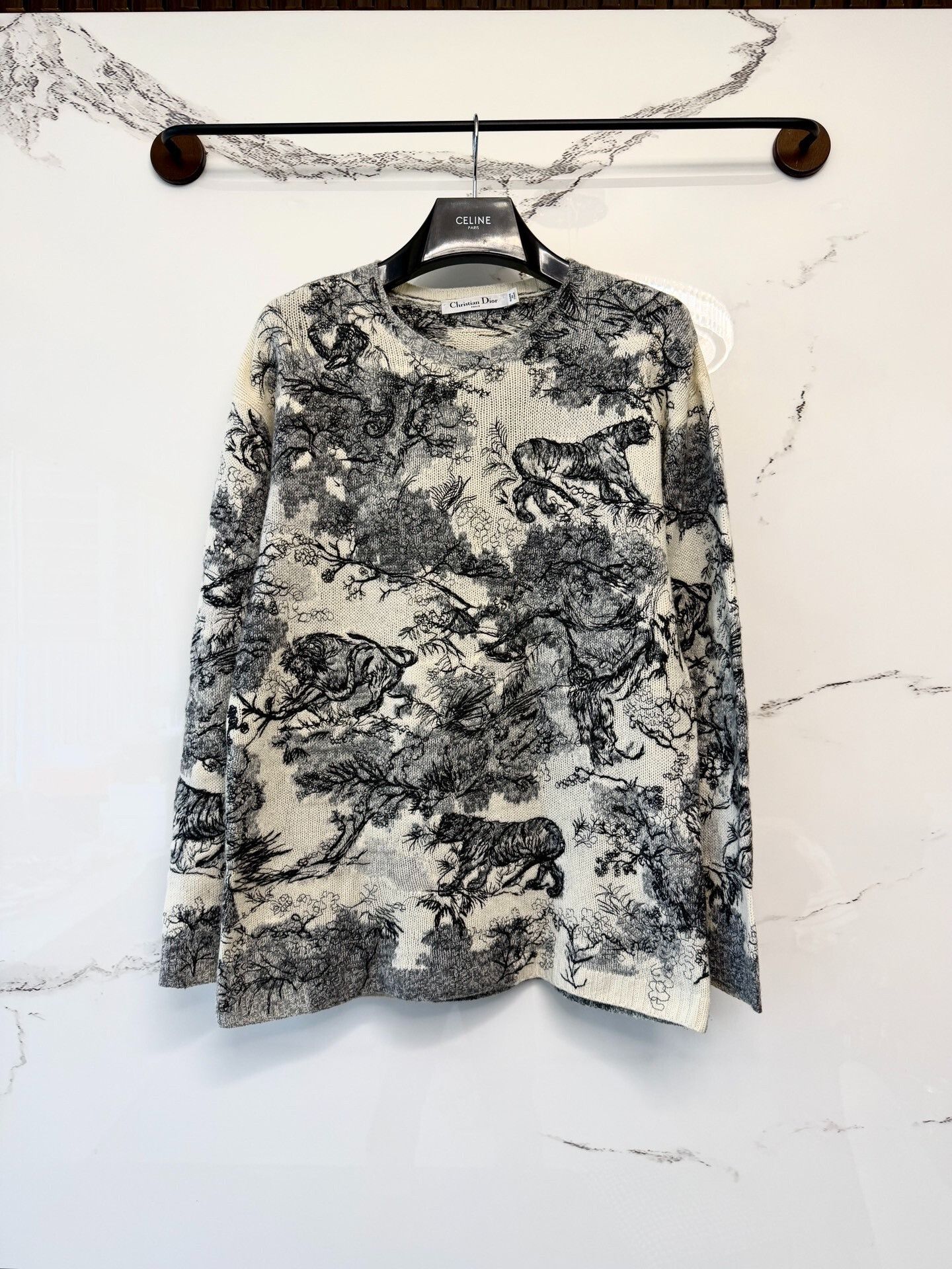 Dior Dior Zoo Collection Cashmere Sweater Size XXS / US 00 / IT 34 - 1 Thumbnail