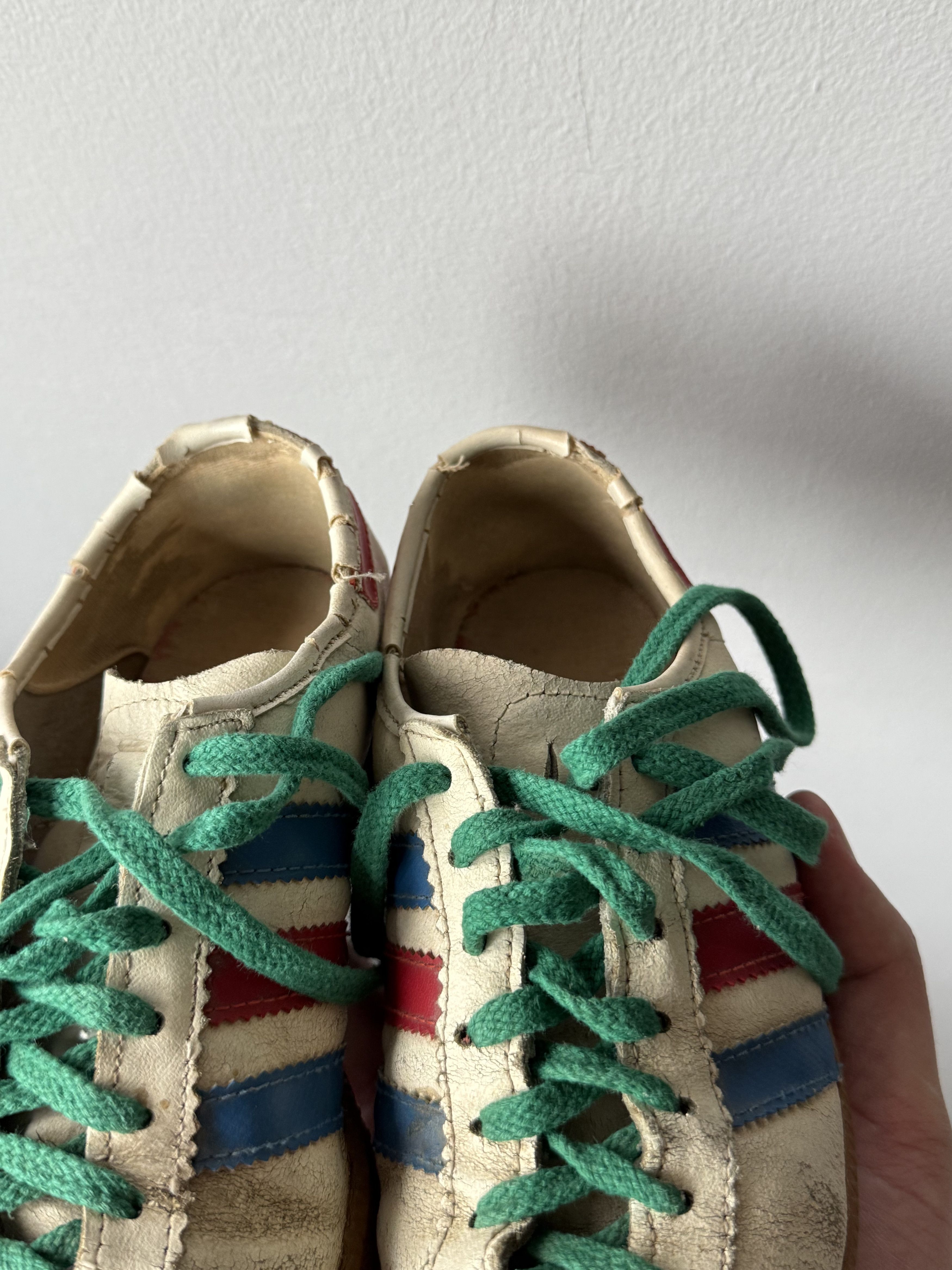 Adidas × Vintage Vintage 1970's Adidas Super Rekord Shoes Made in Yugoslavia Size US 4.5 / IT 34.5 - 11 Thumbnail