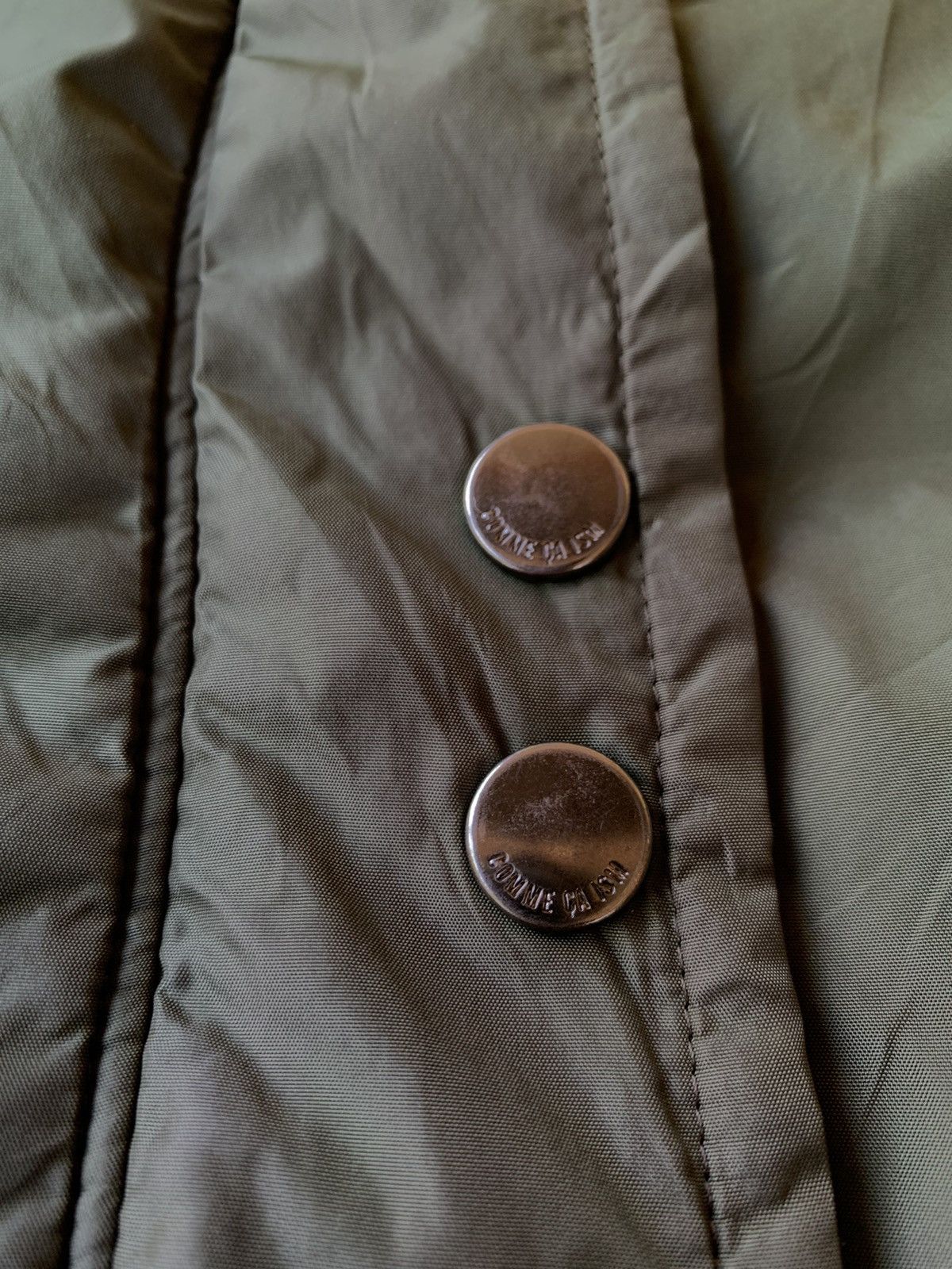 Comme Ca Ism × Vintage VINTAGE COMME CA ISM RAIN COAT JACKET WITH HOODIE Size US XXS / EU 40 - 2 Thumbnail