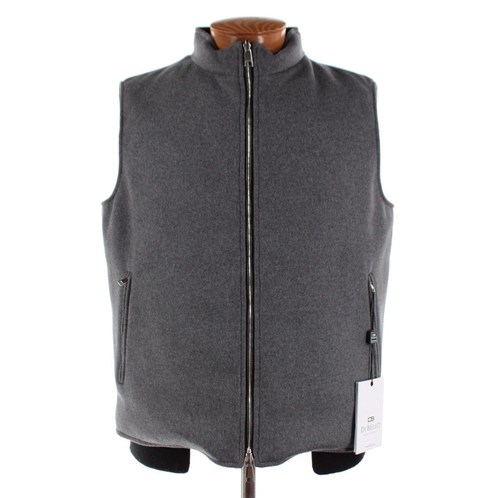Other Di Bello Vest Size L US In Gray Wool Blend Size US L / EU 52-54 / 3 - 1 Thumbnail