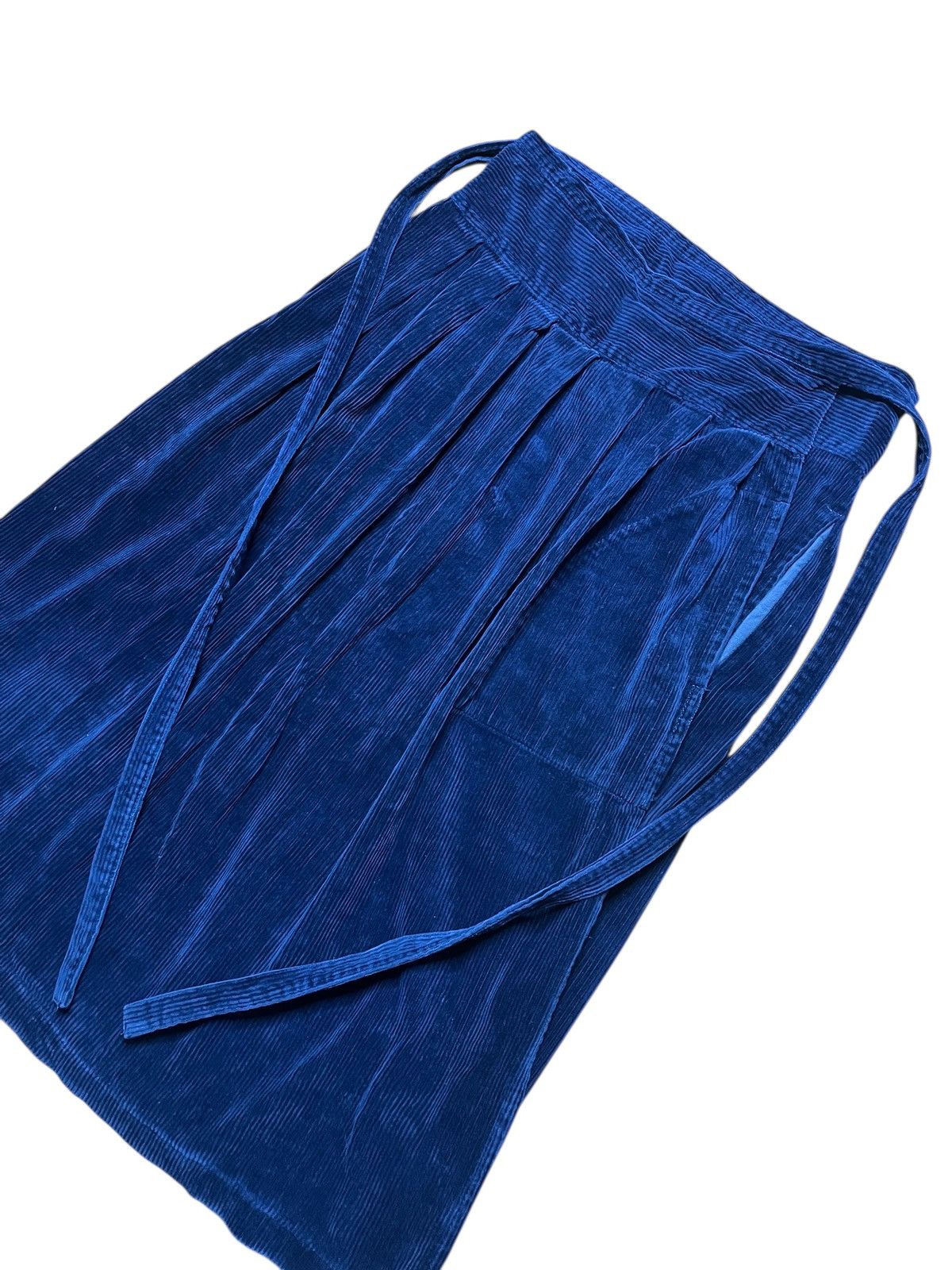 Comme des Garcons 90s Robe de Chambre Comme des Garçons pleated Corduroy Skir Size 27" / US 4 / IT 40 - 5 Thumbnail