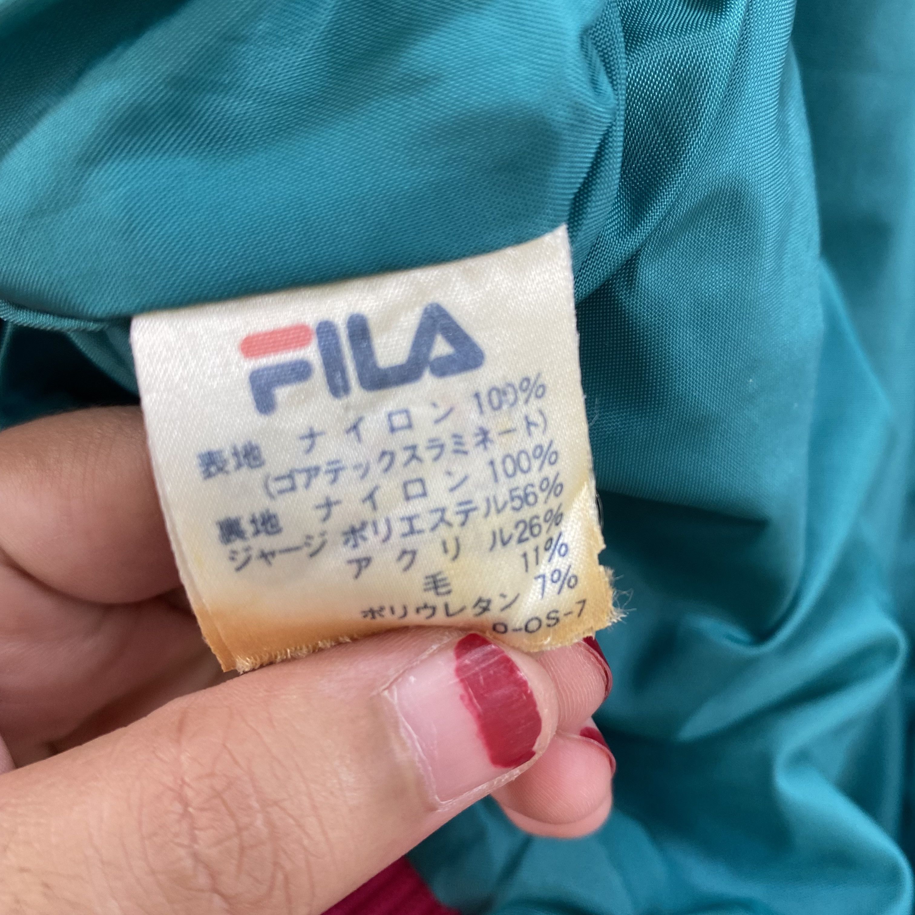 Fila Vintage 90s FILA Gore-Tex Anorak Pullover Jacket-J571 Size US M / EU 48-50 / 2 - 15 Thumbnail