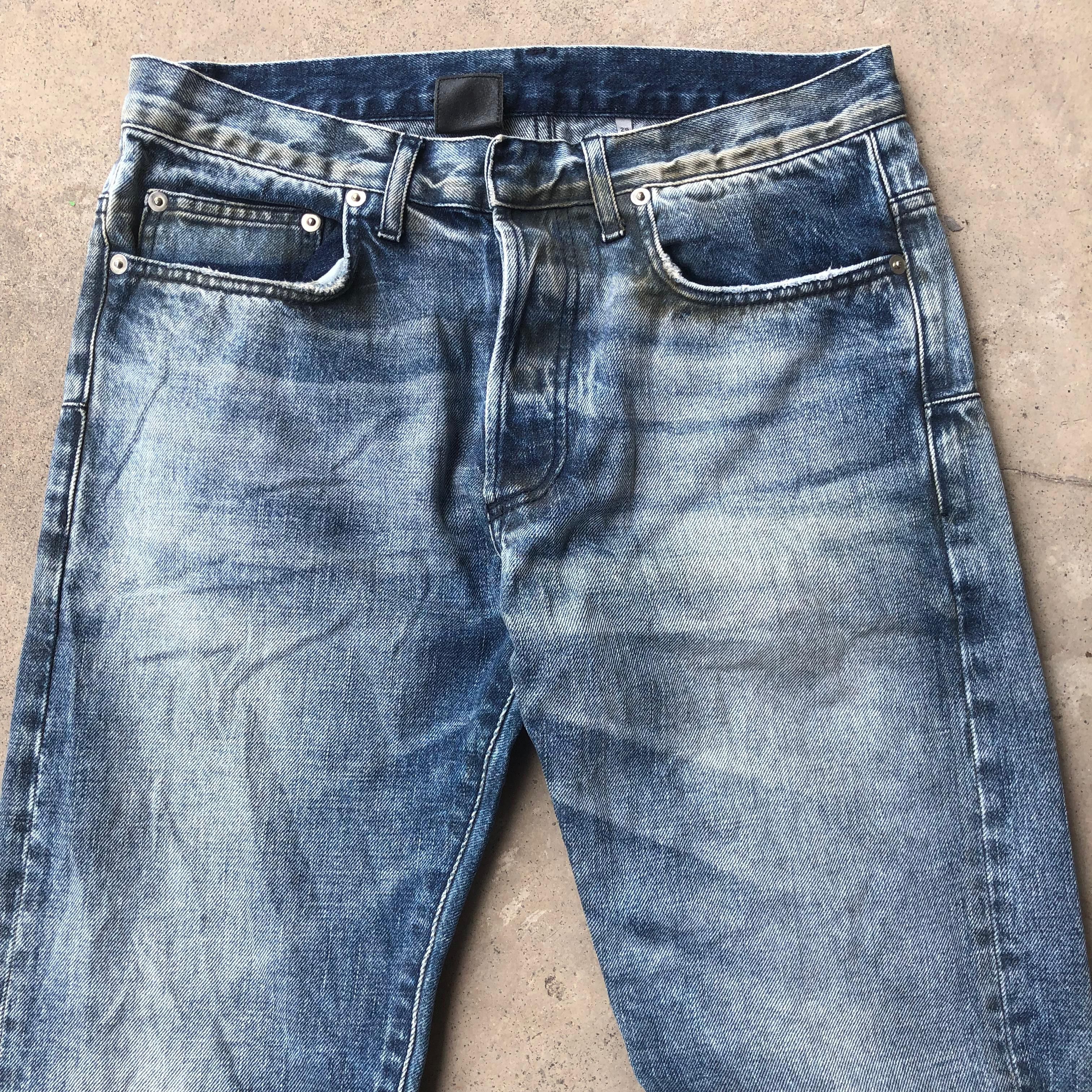 Dior Dior Strip Honeycomb distressed Jeans by Hedislimane Size US 29 - 4 Thumbnail