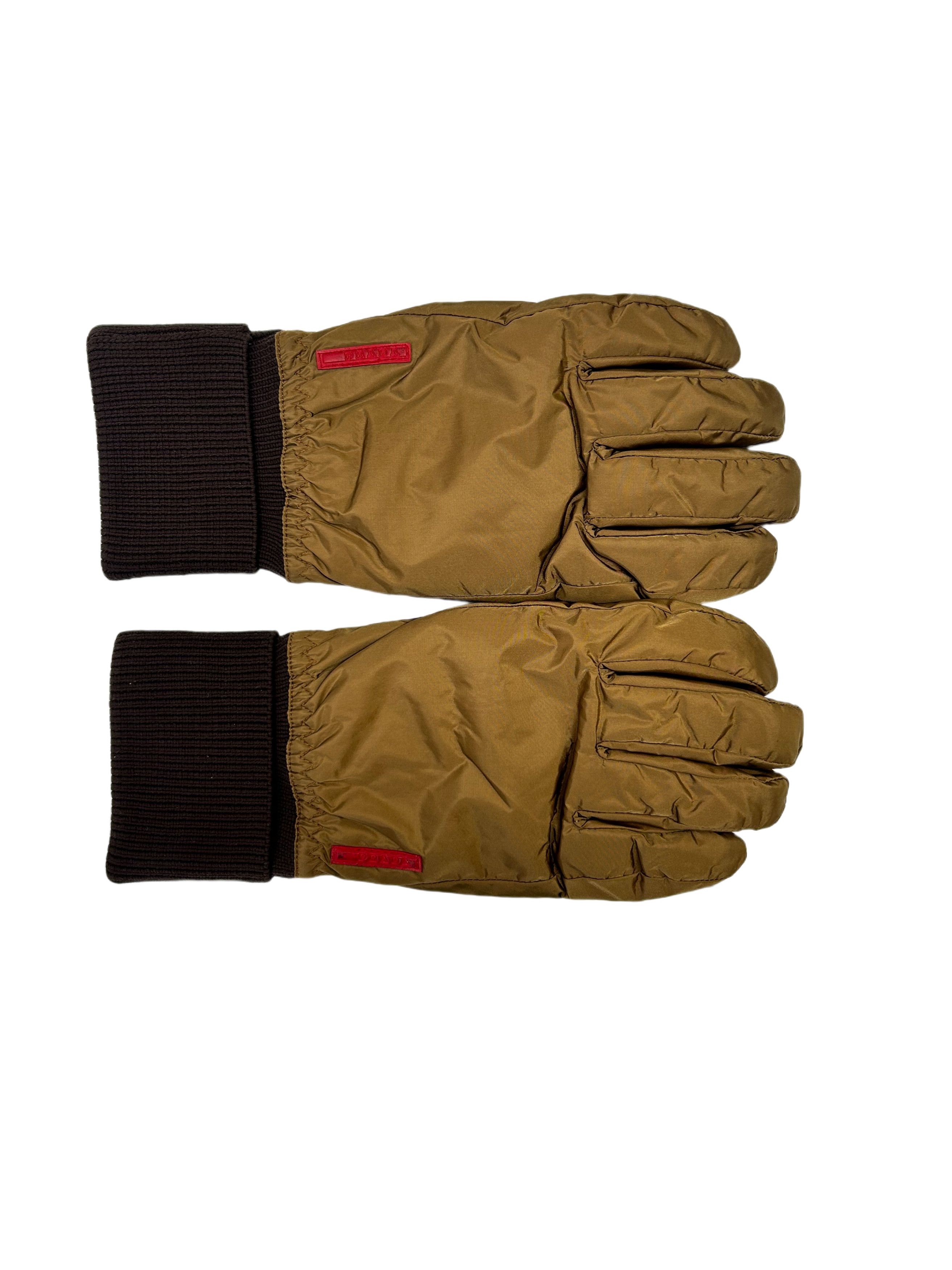 Prada Prada Linea Rossa Knit Gloves | Grailed