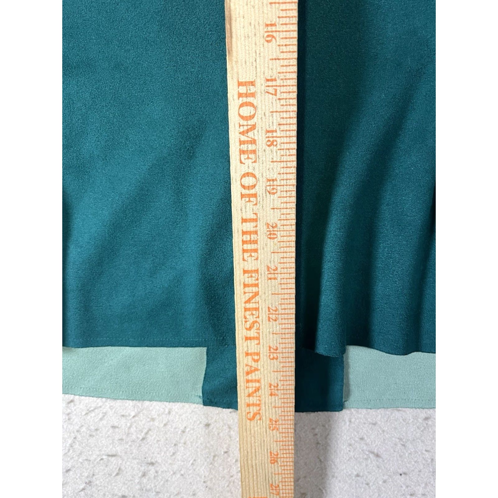 Vintage Chicos Jacket Emerald Green Size 2 Faux Suede Lining Snap Pocket Basic Jacket Women Size XS / US 0-2 / IT 36-38 - 4 Thumbnail