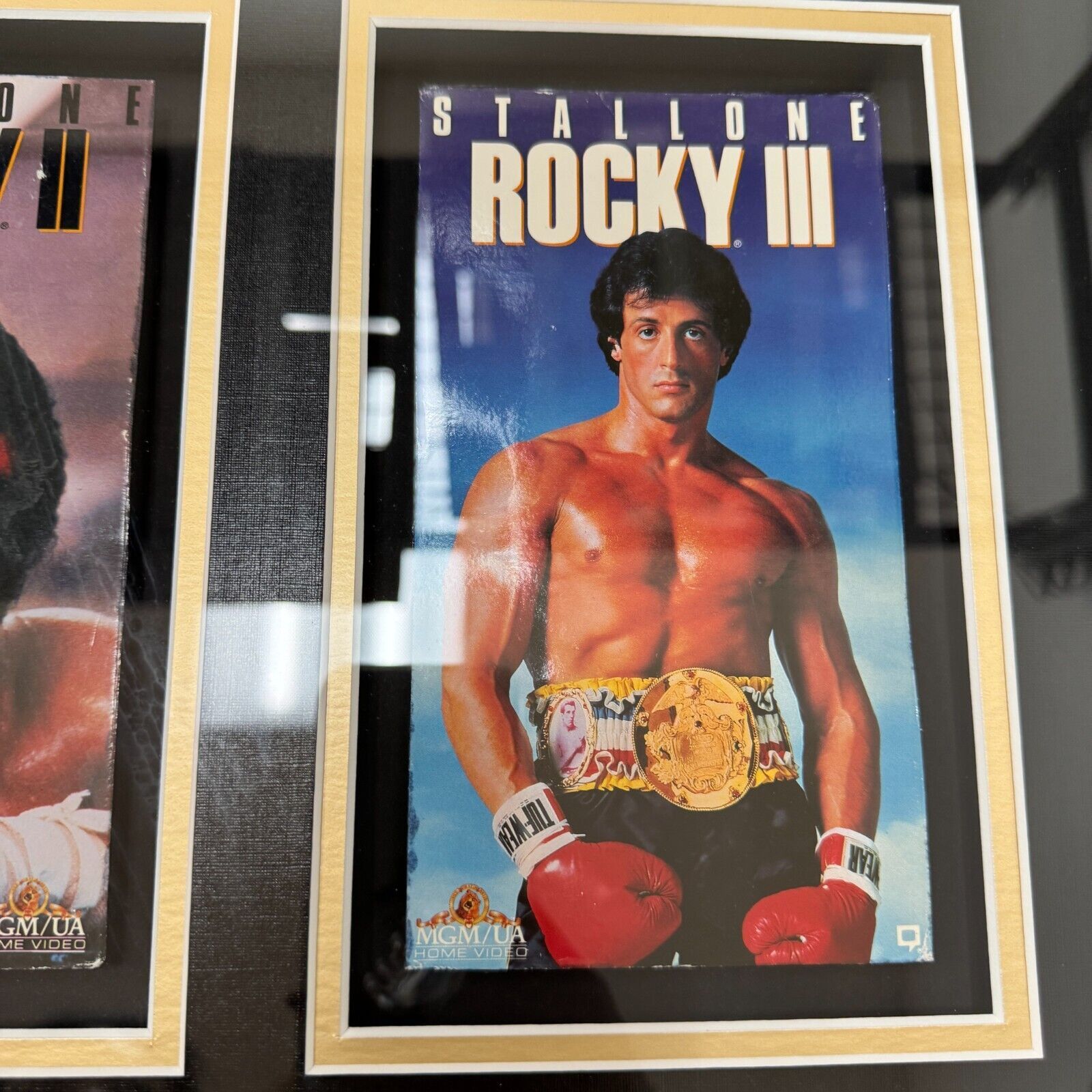 Vintage 1976 Rocky Movie Collector Memorabilia Framed Shirt VHS Size US XS / EU 42 / 0 - 10 Thumbnail