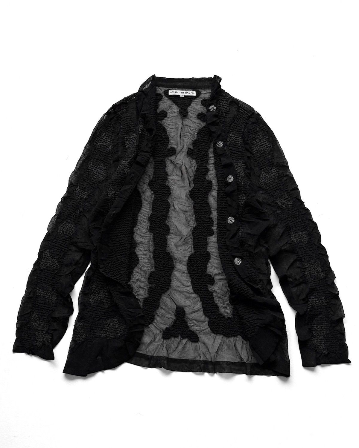 Issey Miyake YOSHIKI HISHINUMA WRINKLE BUTTON SHIRT Size M / US 6-8 / IT 42-44 - 4 Thumbnail