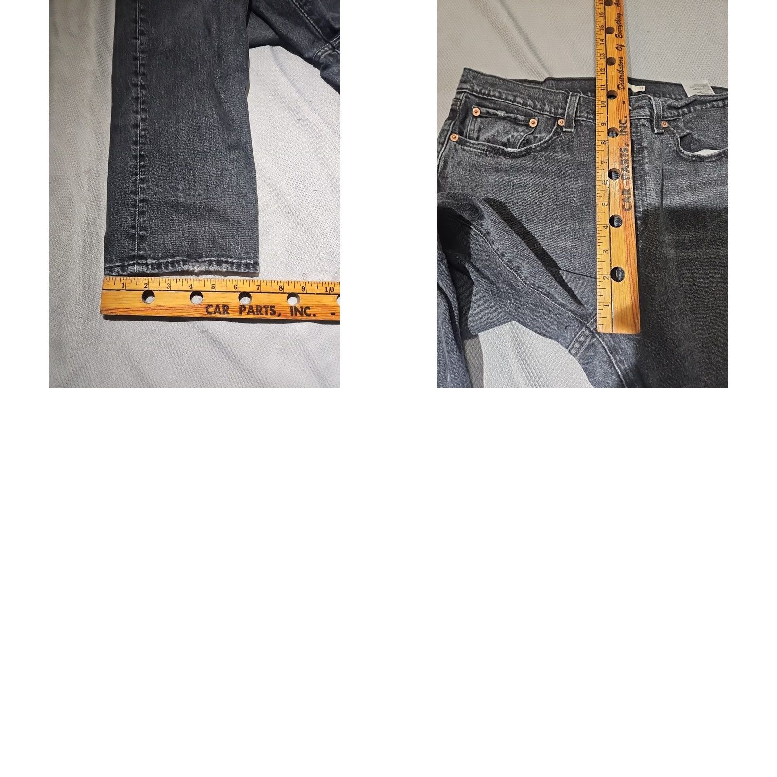 Levi's Levi's Jeans Womens Sz 31 Blue Wedgie Fit Buttonfly Grunge Denim Straight Pants Regular 5-Pocket Logo Retro 90s Hip Hop City Short? Size 24" / US 00 / IT 34 - 10 Thumbnail